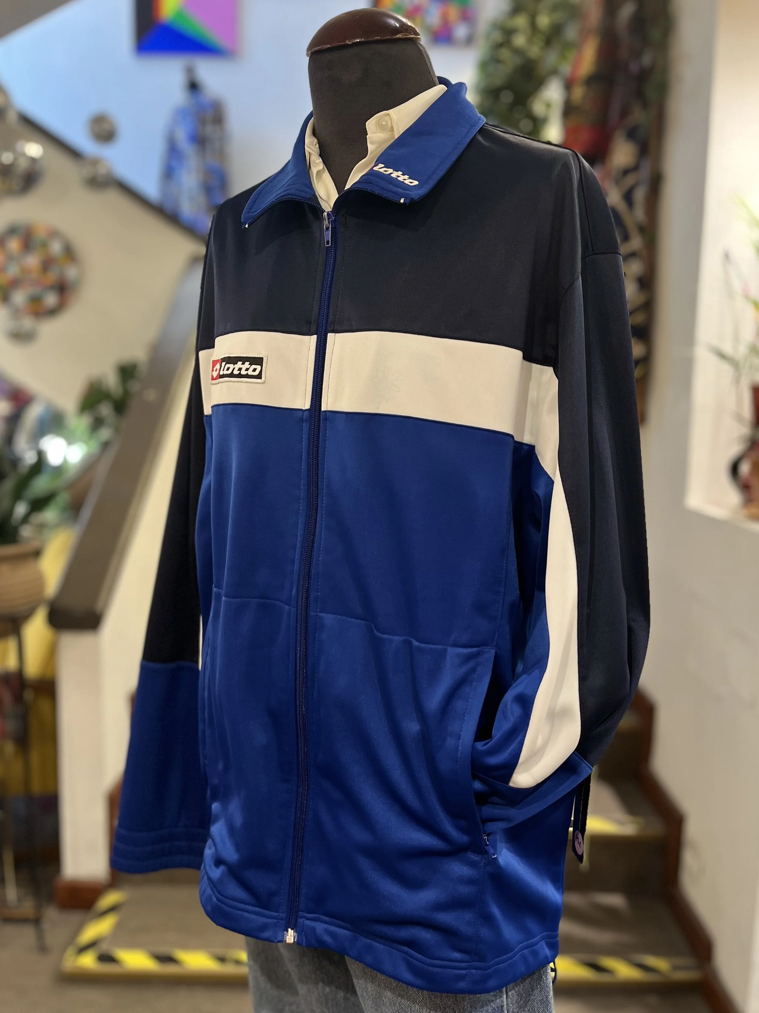 Chaqueta vintage deportiva de Lotto años 90 sportswear vintage jacket