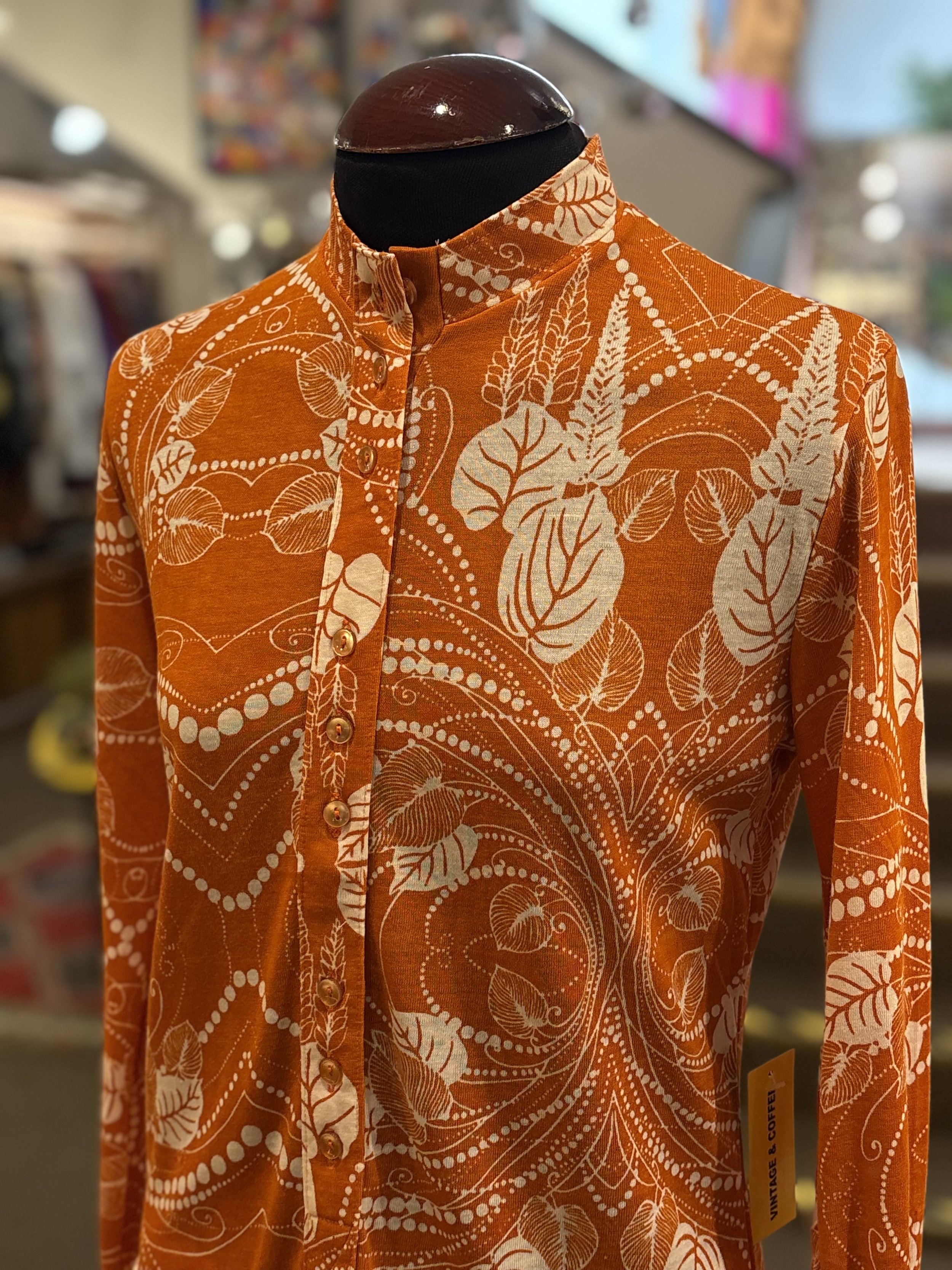Polo vintage TGL STOCKHOLM años 70 manga larga vintage shirts