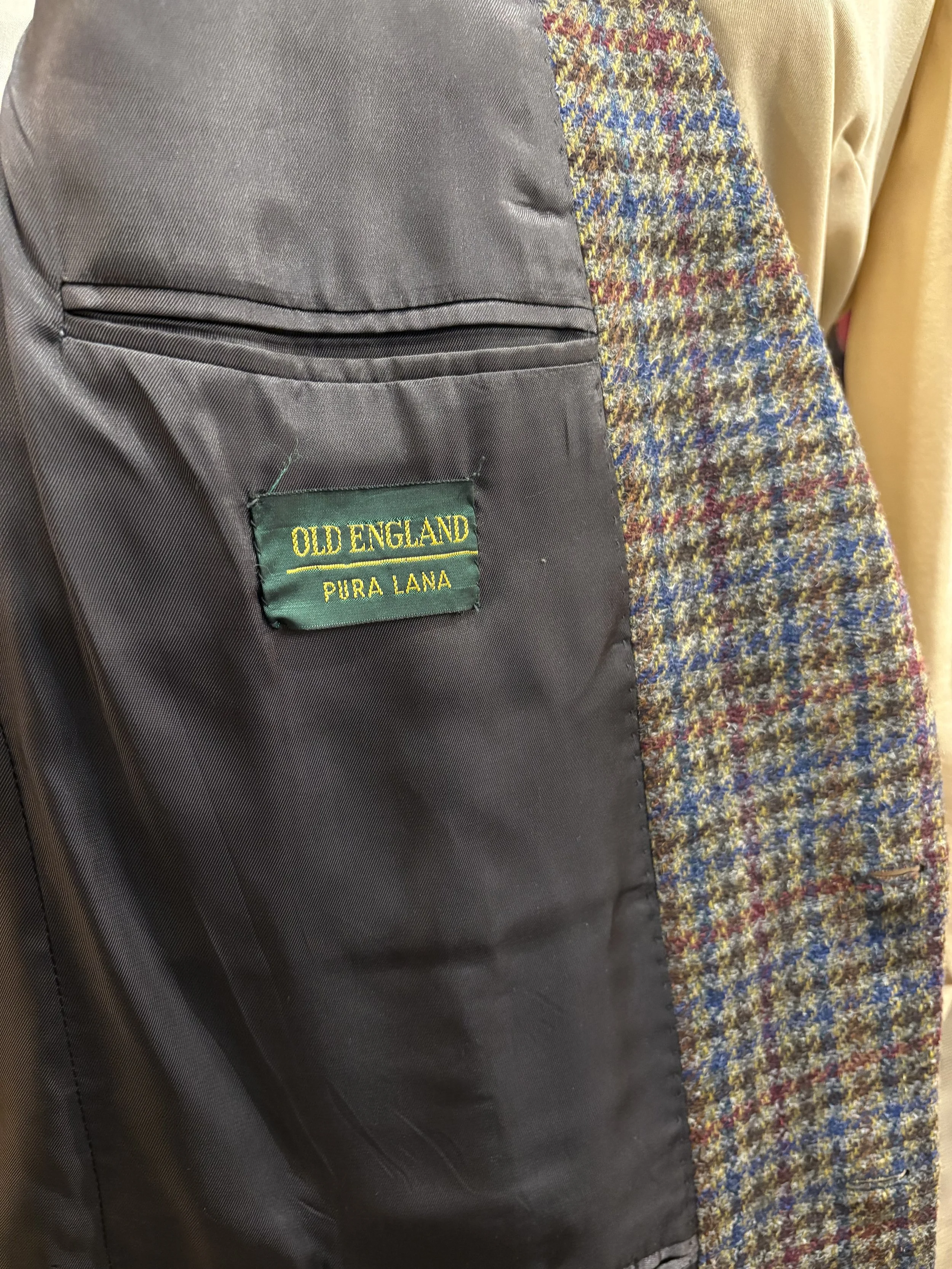 Blazer vintage de lana italiana años 80/90