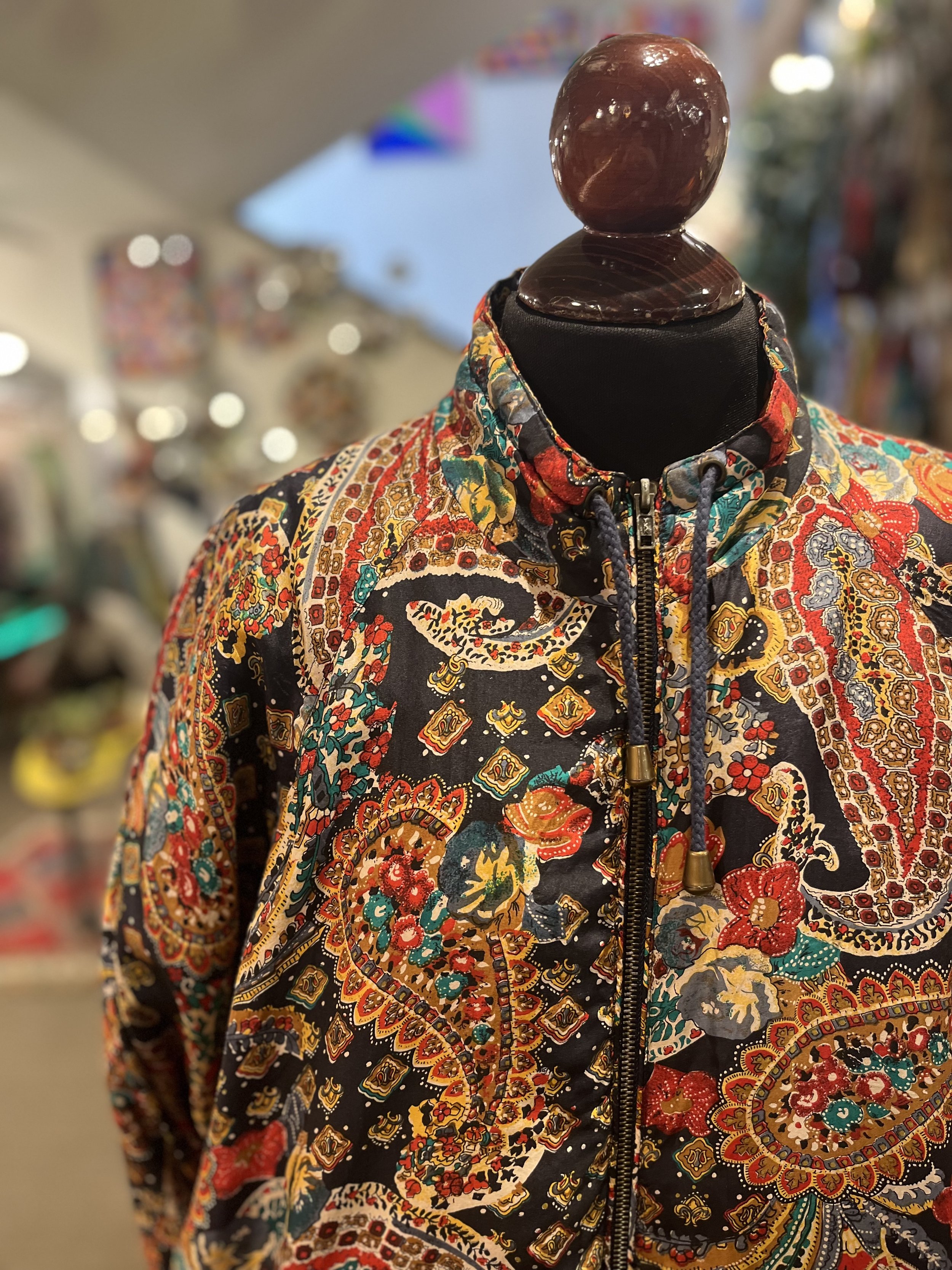 Crazy jacket vintage estampado paisley