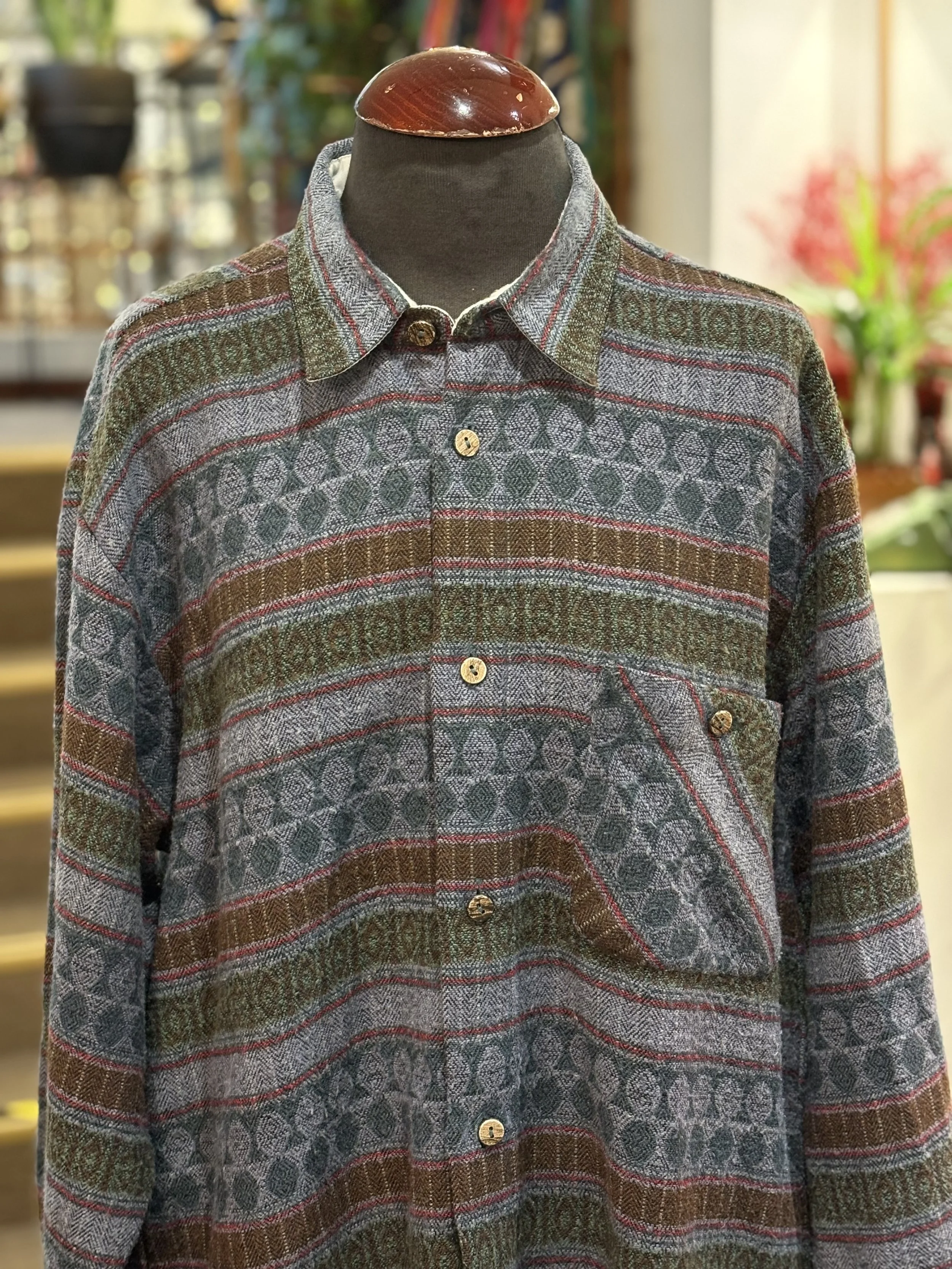 Camisa o sobrecamisa vintage años 90