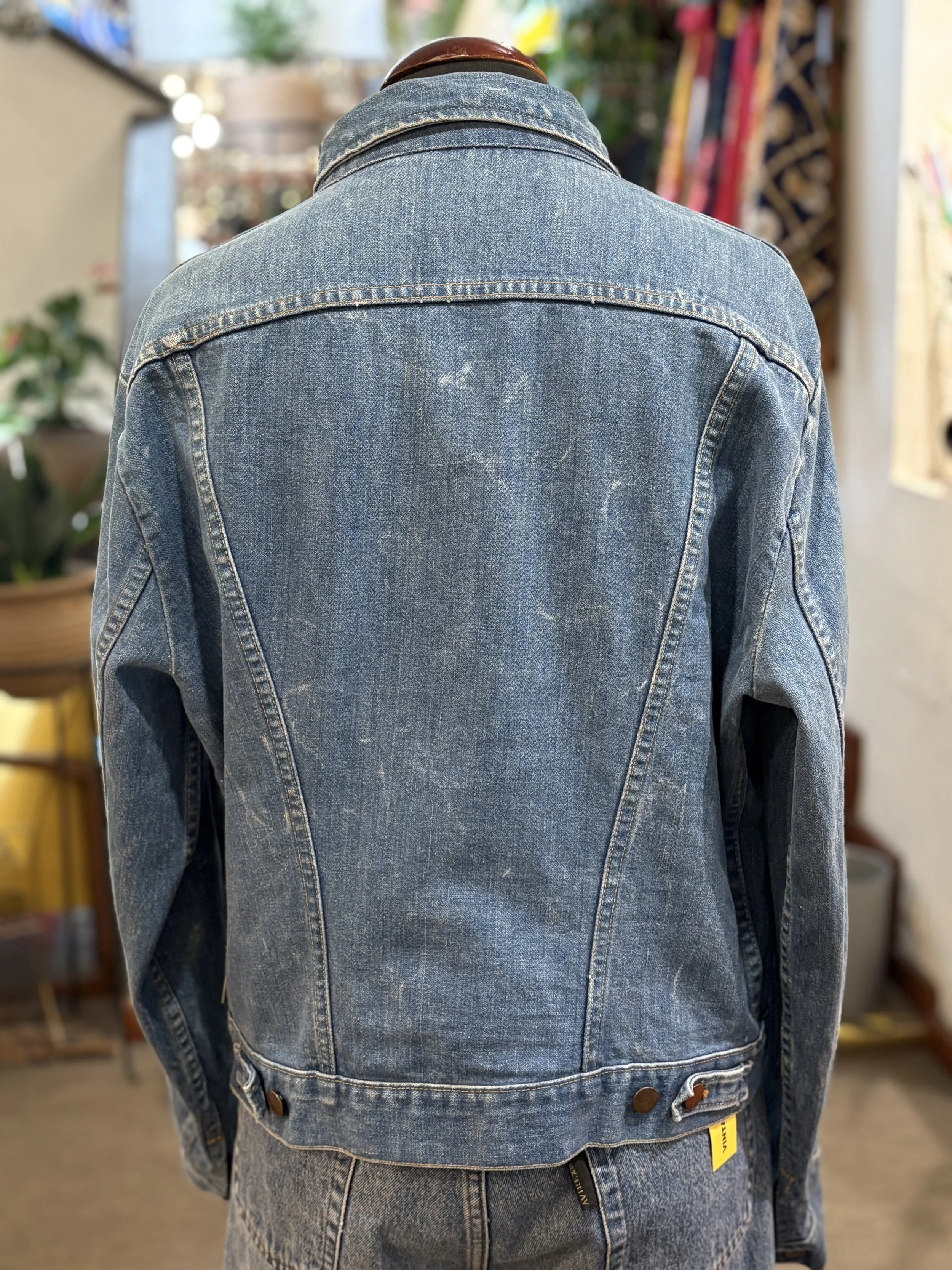 Chaqueta vintage vaquera Wrangler años 70 made in usa