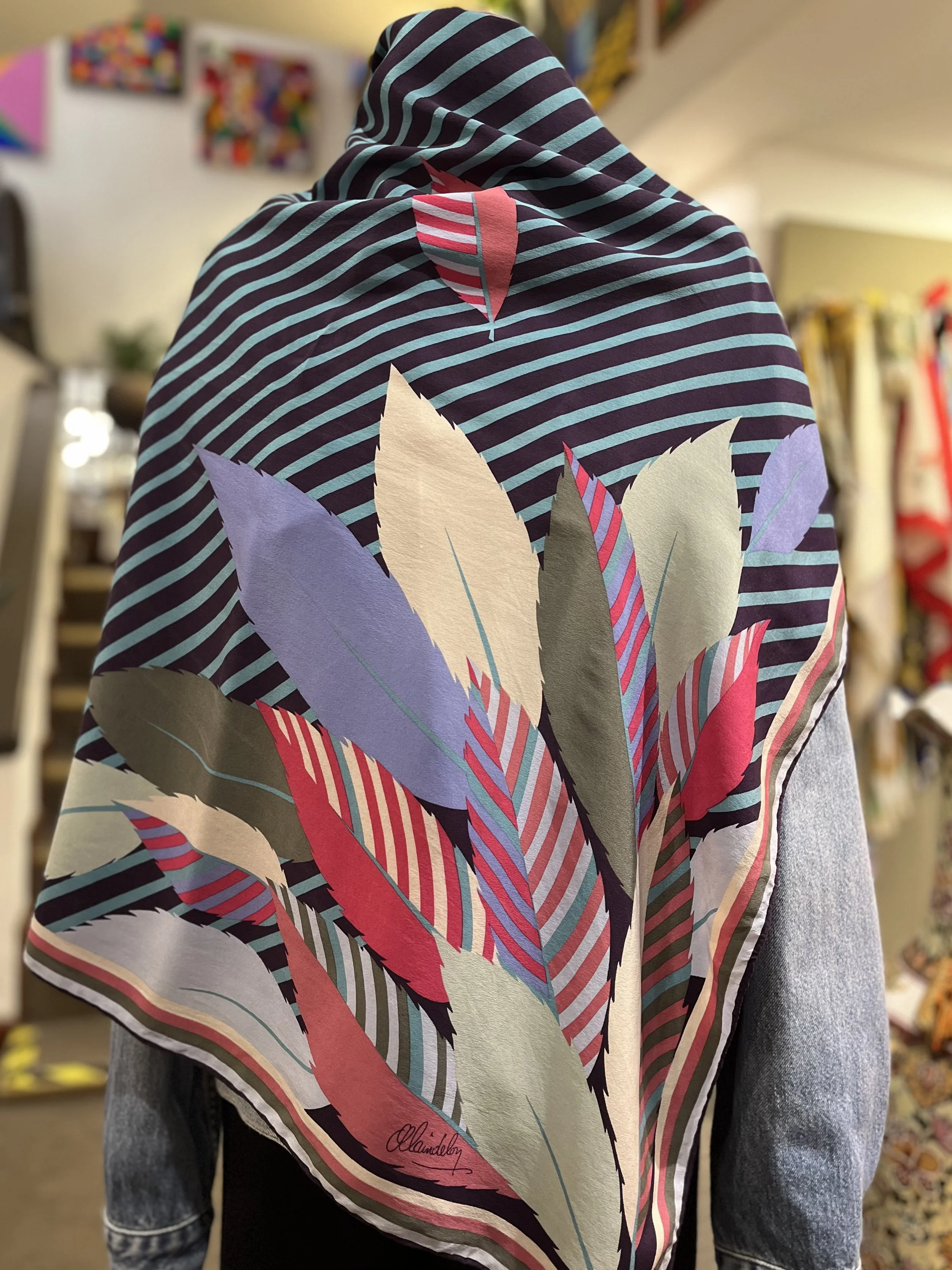 Pañuelo "ALAIN DELON-ALBISETTI"