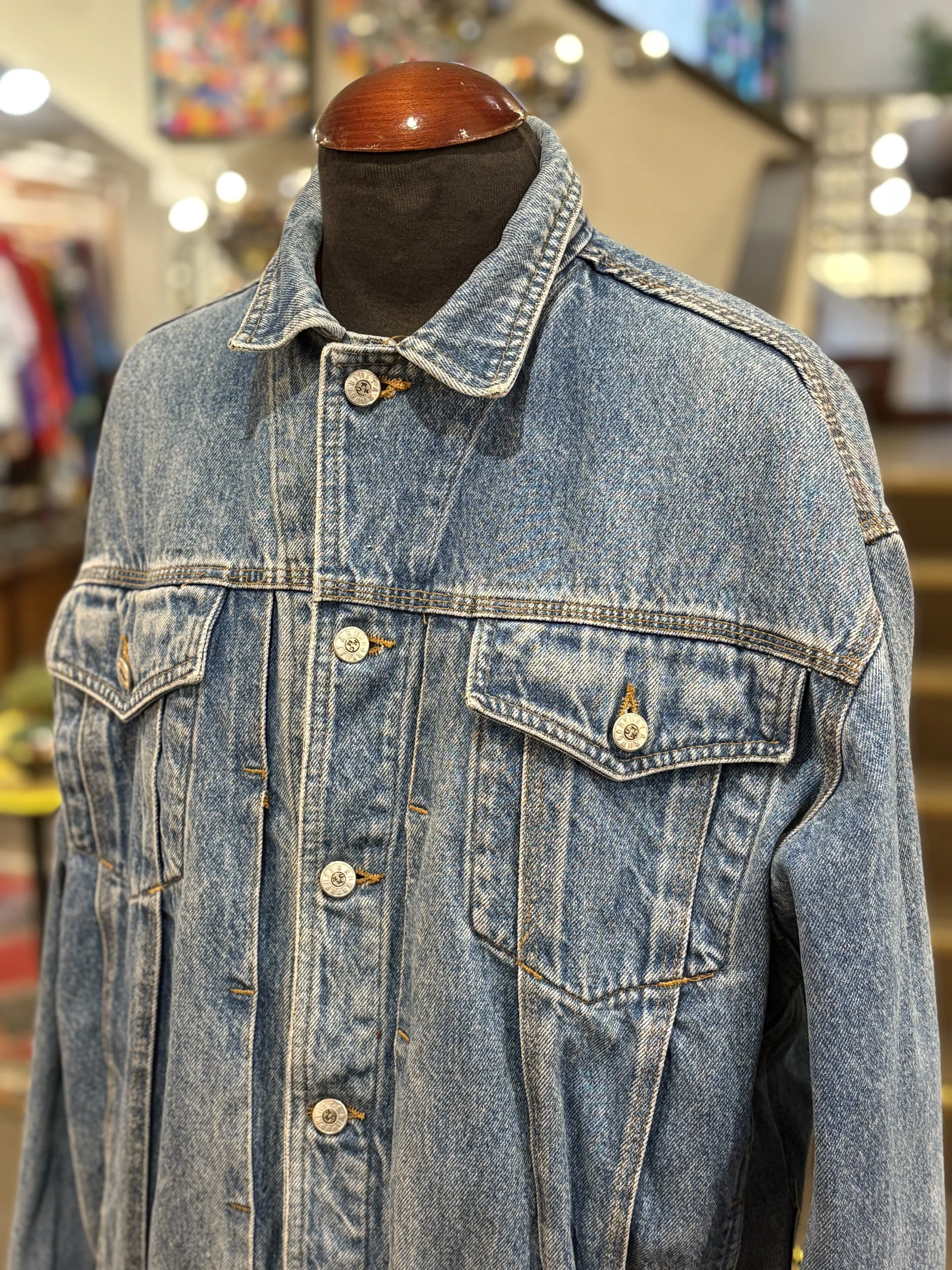 Chaqueta vintage vaquera años 90 denim jacket