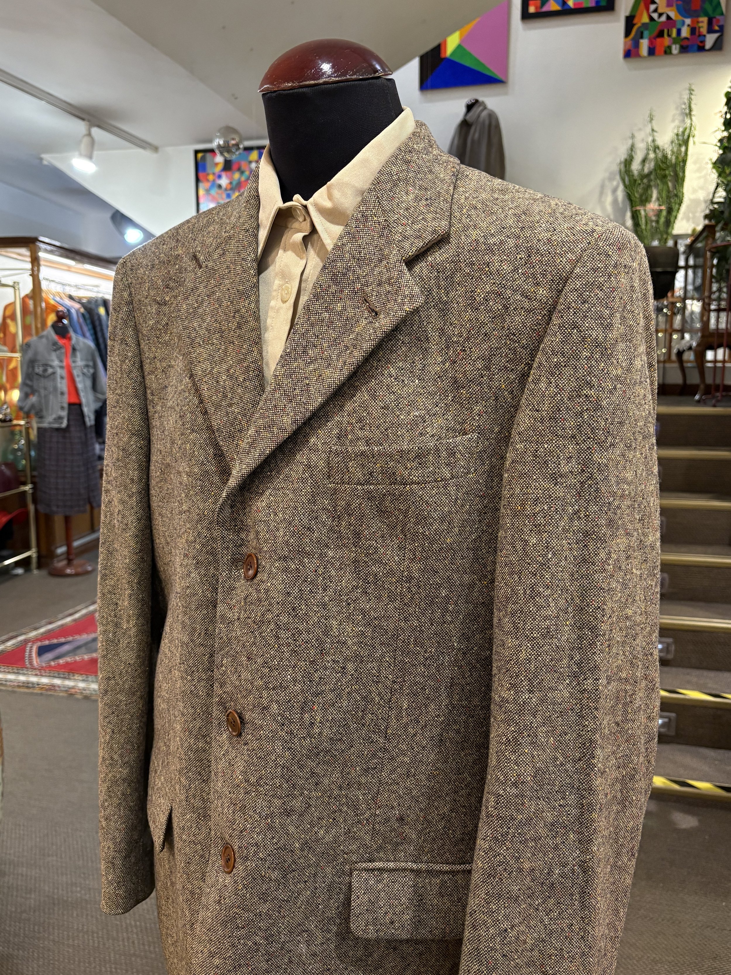 Blazer vintage Cacharel de lana años 80/90 made in france