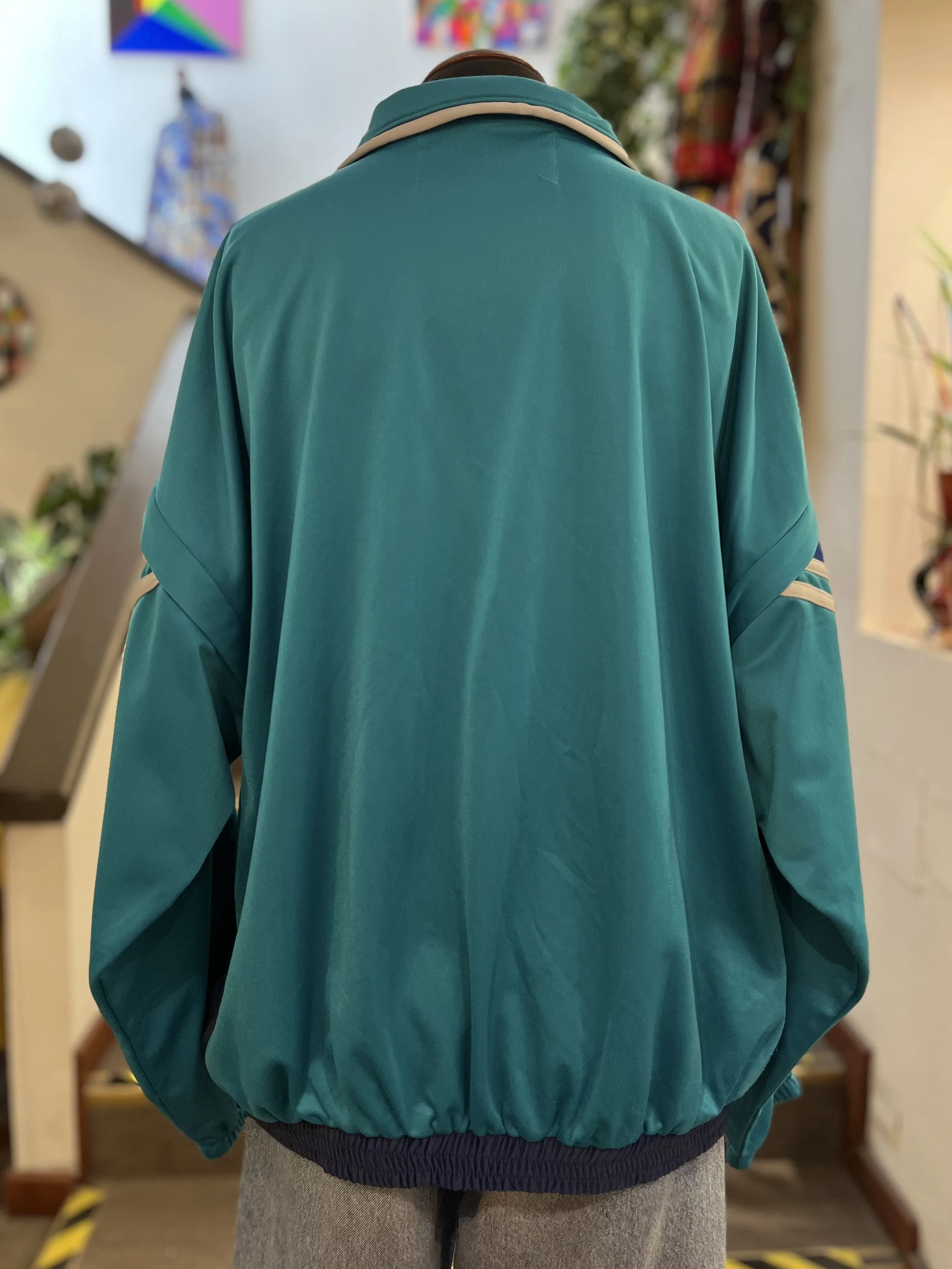 Chaqueta vintage deportiva años 90 made in italy con mangas desmontables sportswear vintage jacket