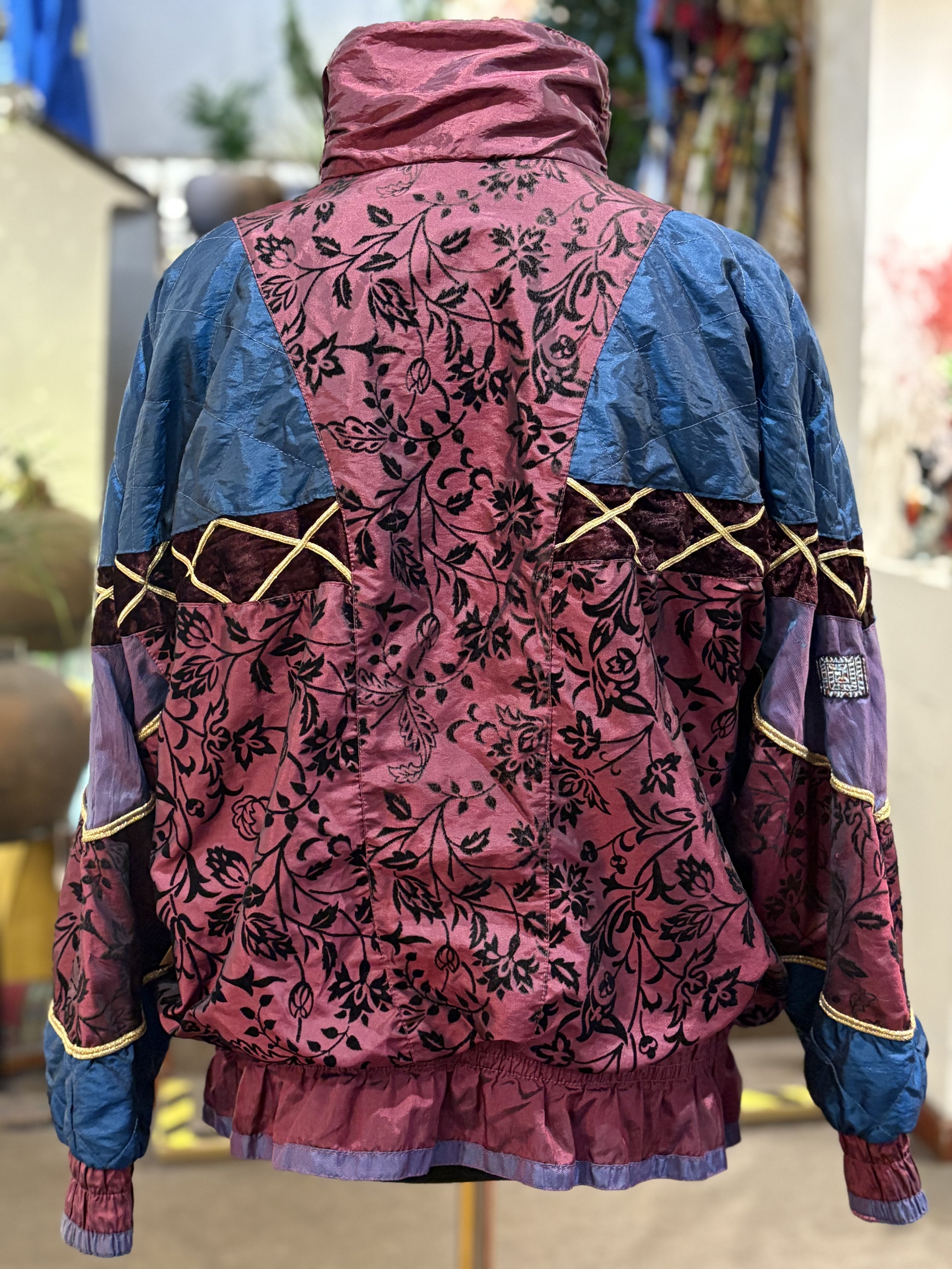 Crazy jacket vintage años 90 multicolor