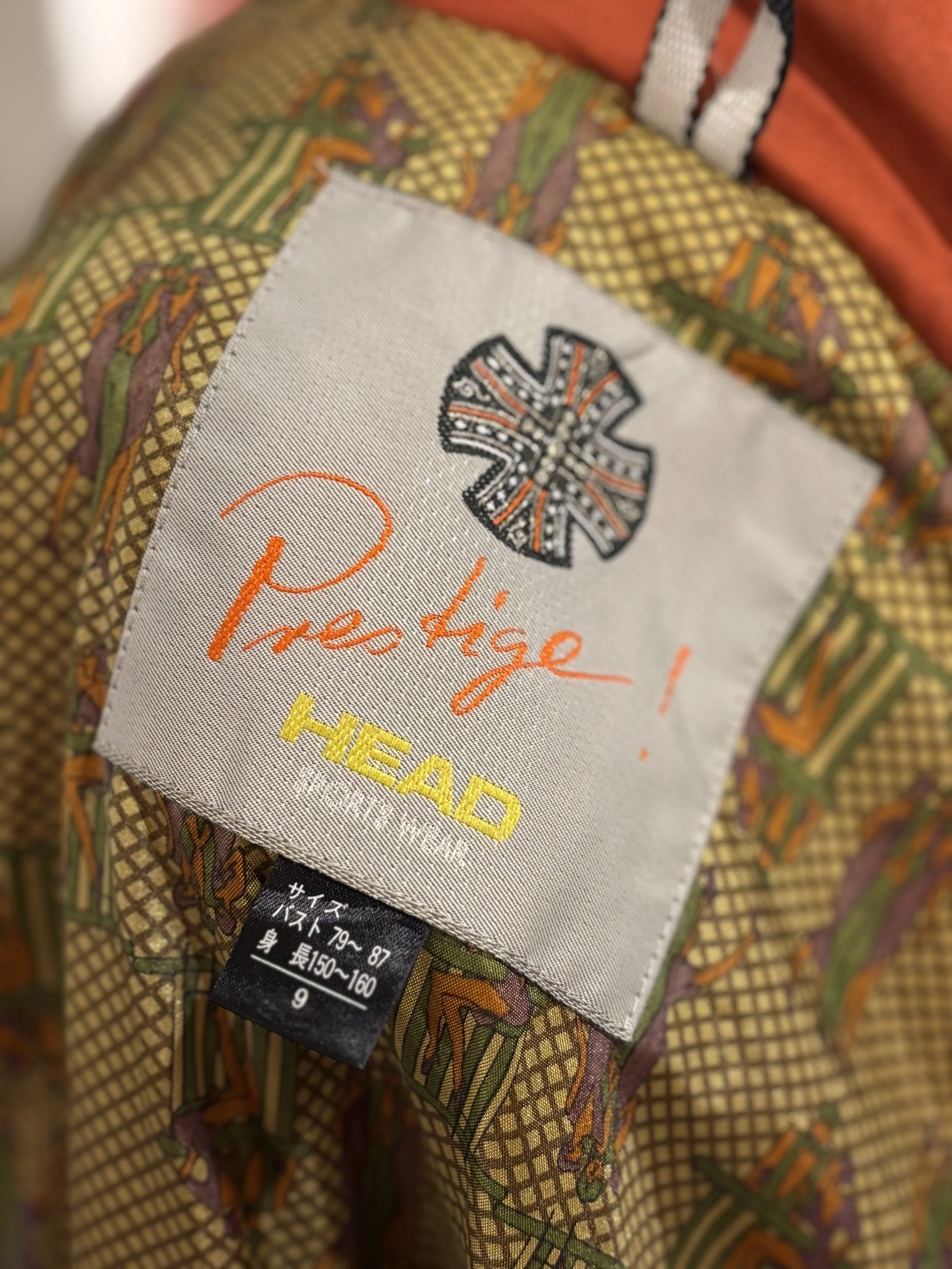 Chaqueta vintage de invierno esquí Head