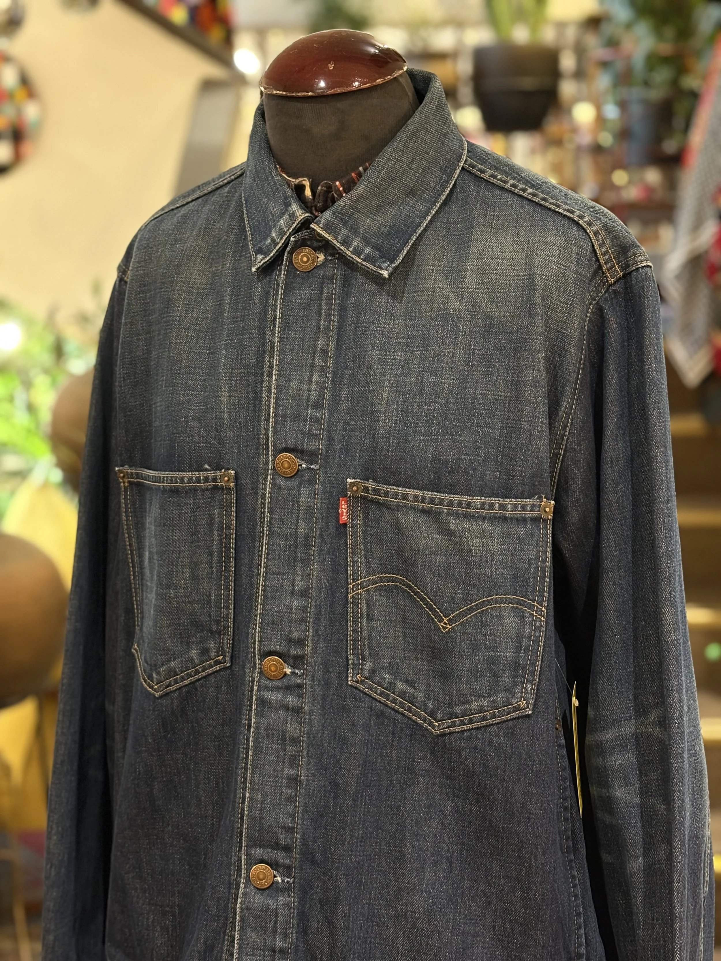 Chaqueta vaquera vintage de Levis Engineer años 90