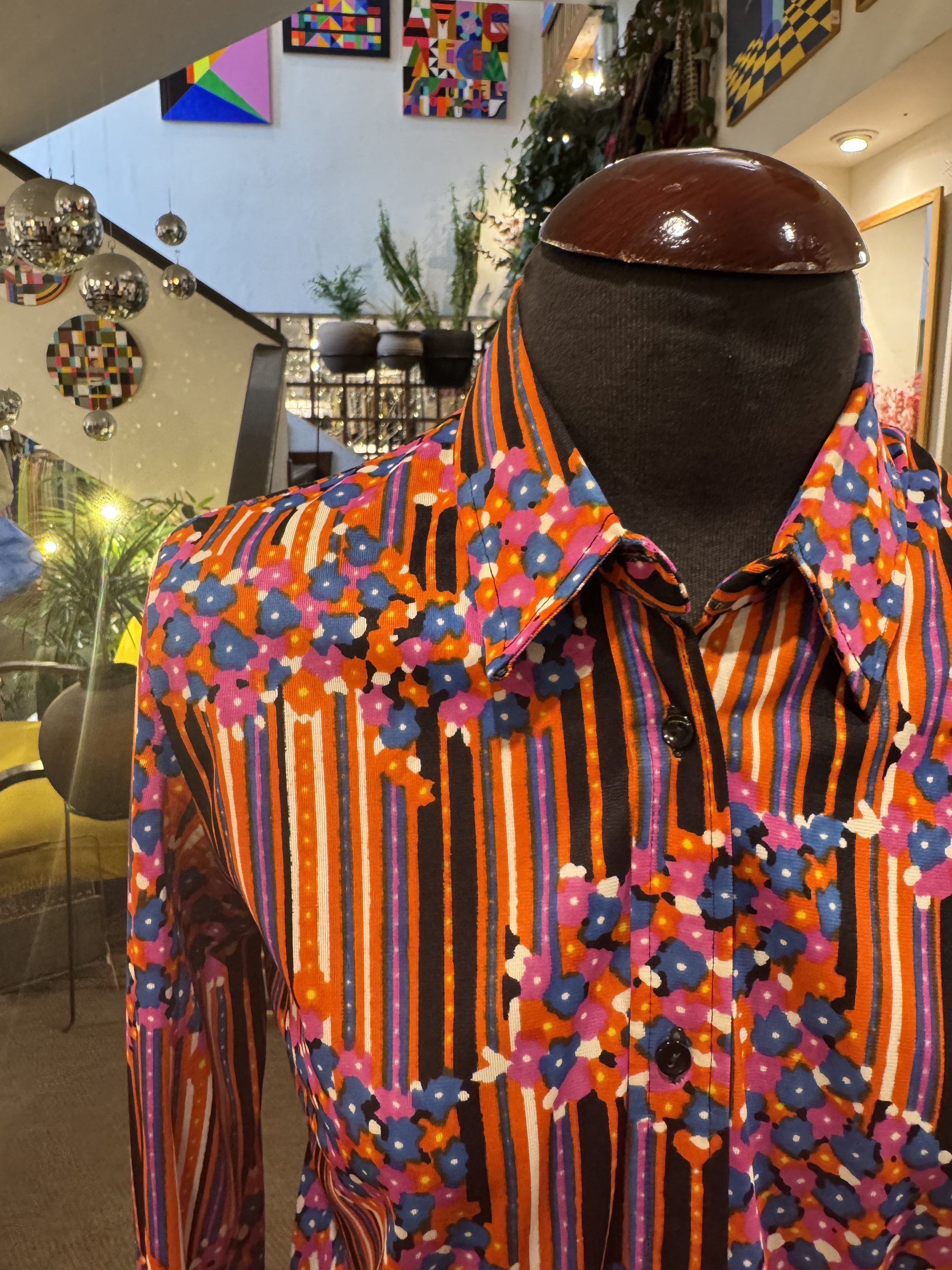 Camisa vintage de los años 70