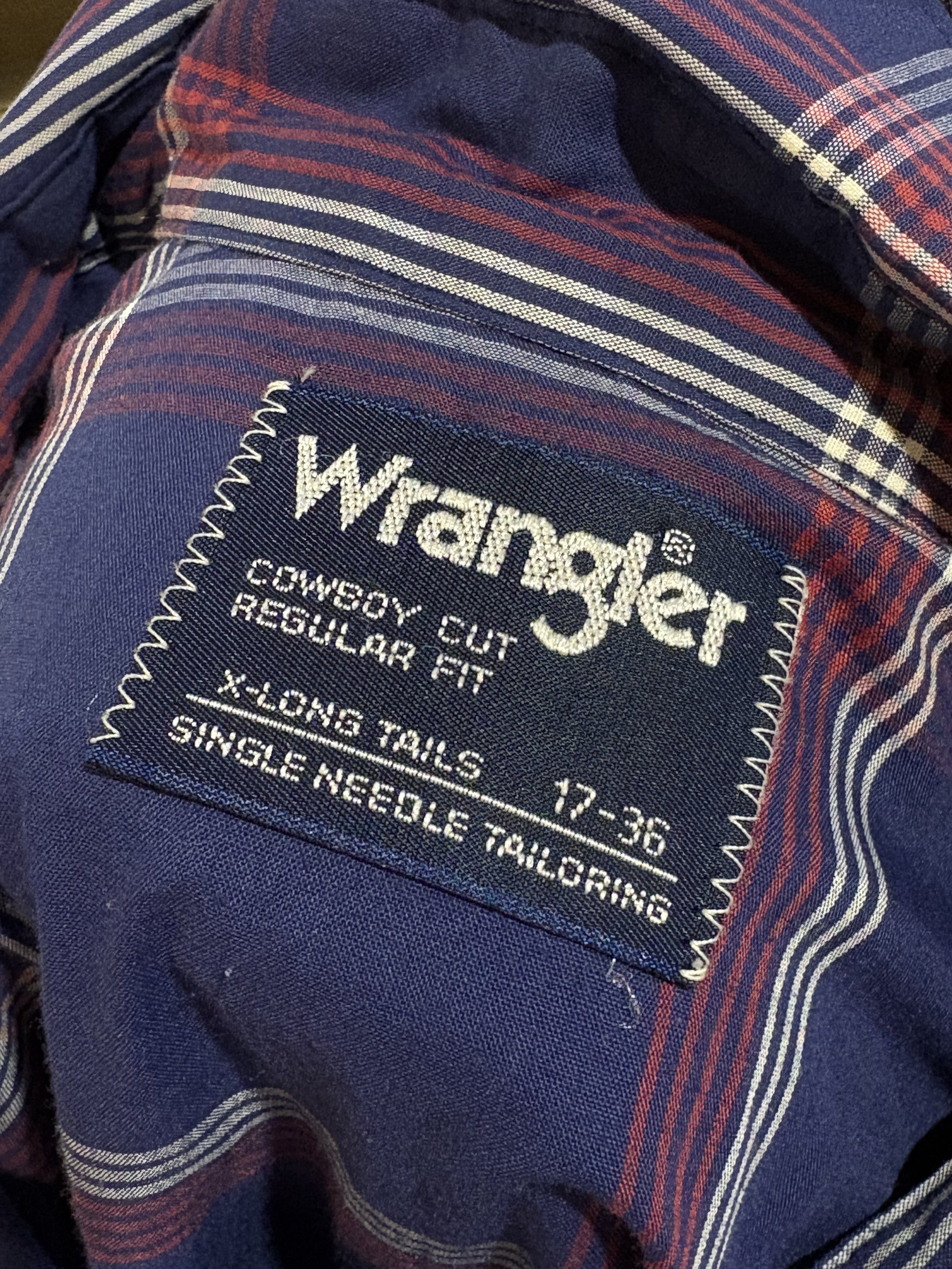 Camisa vintage cowboy de Wrangler