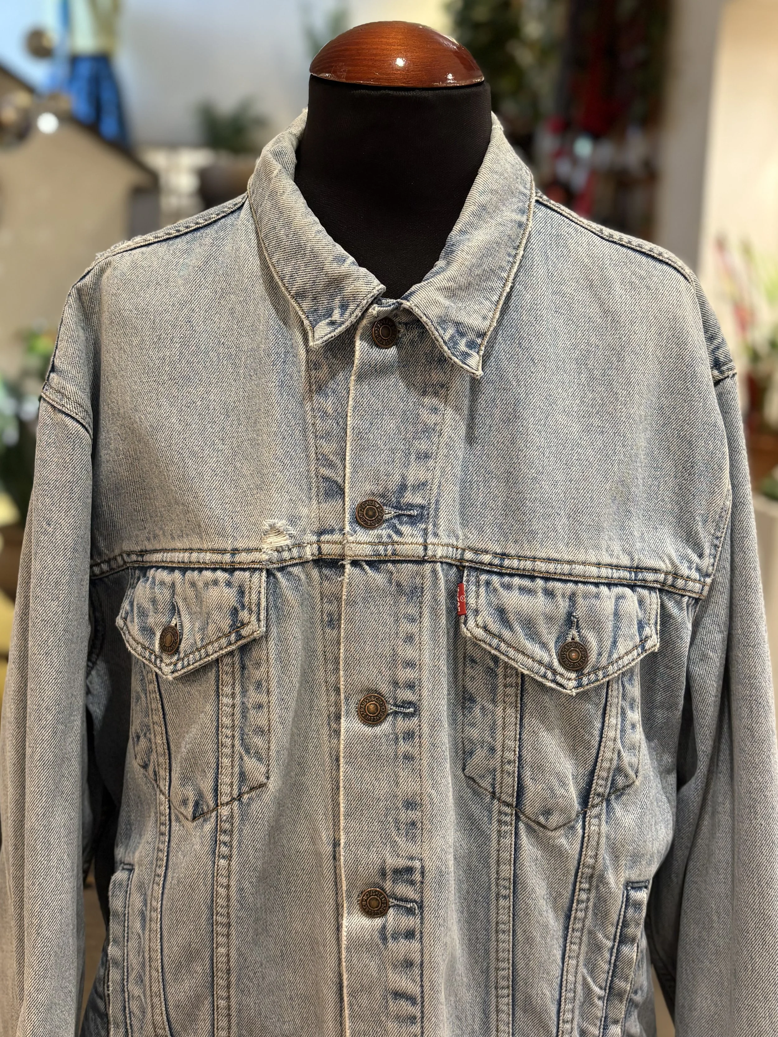 Vintage denim jacket de Levi Strauss años 80 made in italy