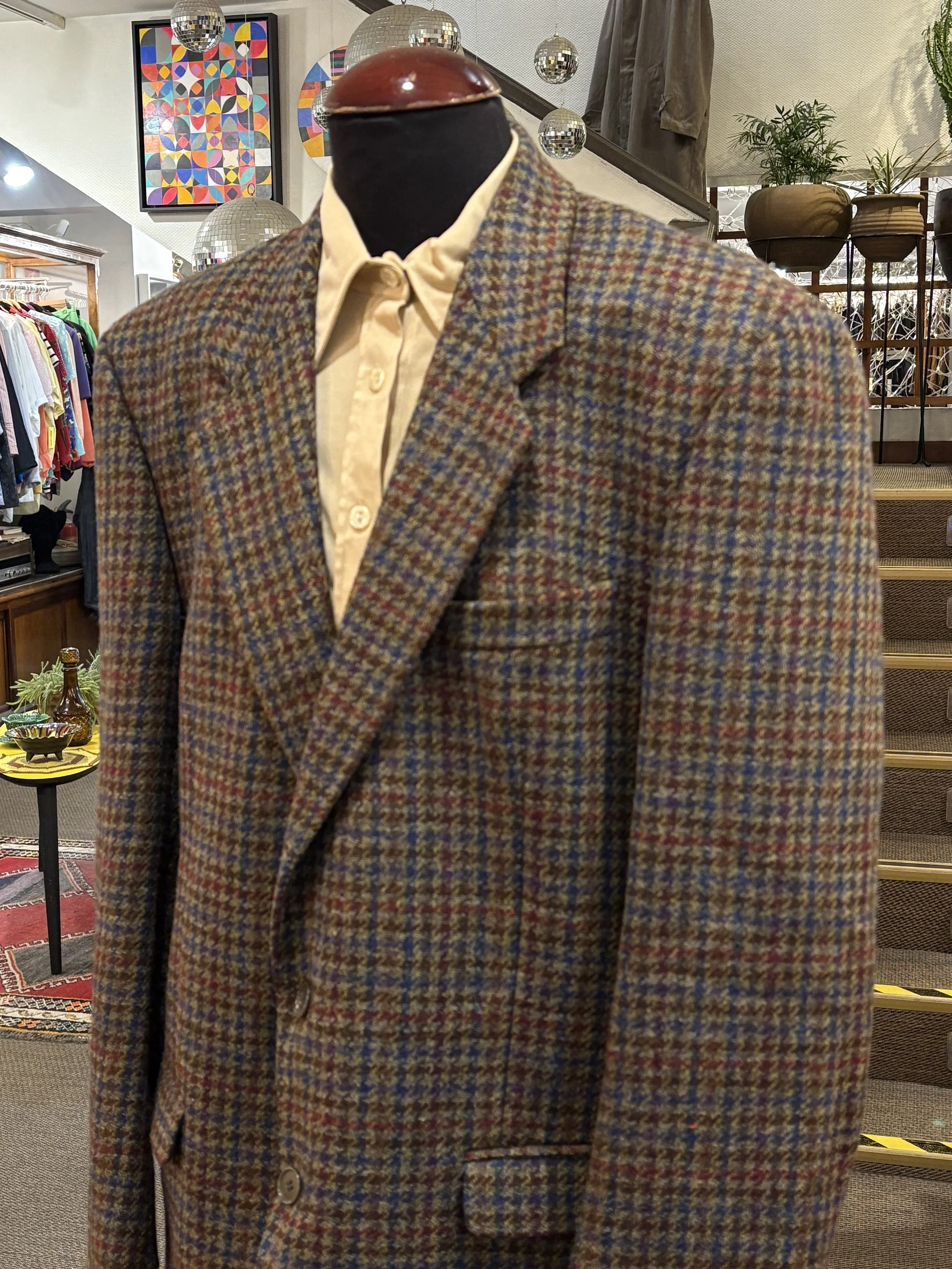 Blazer vintage de lana italiana años 80/90