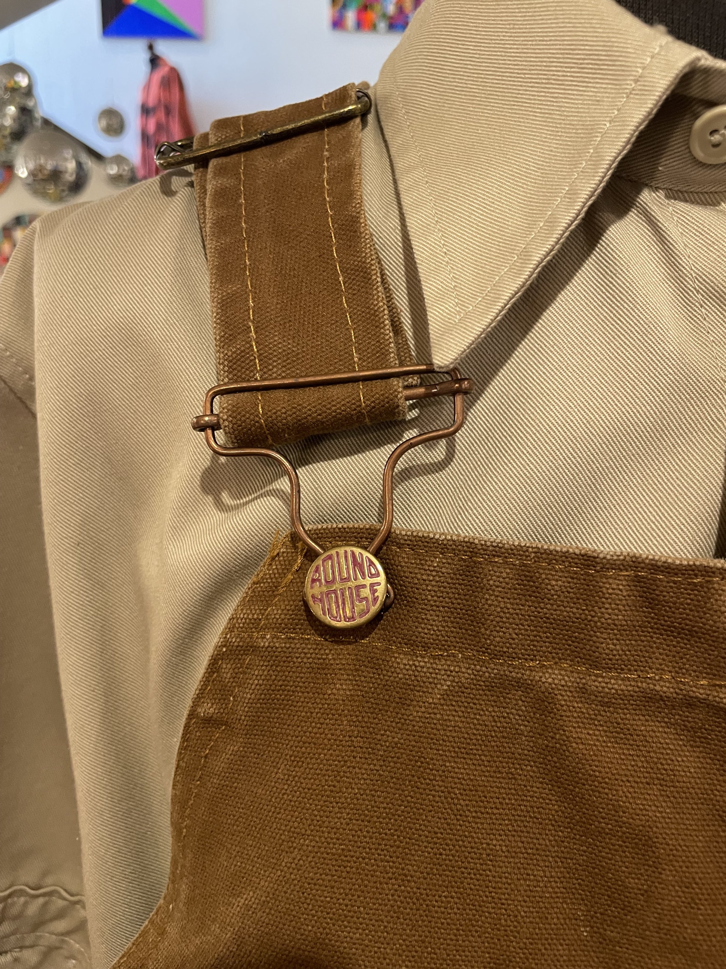 Peto vintage original de Round House made in usa overalls vintage