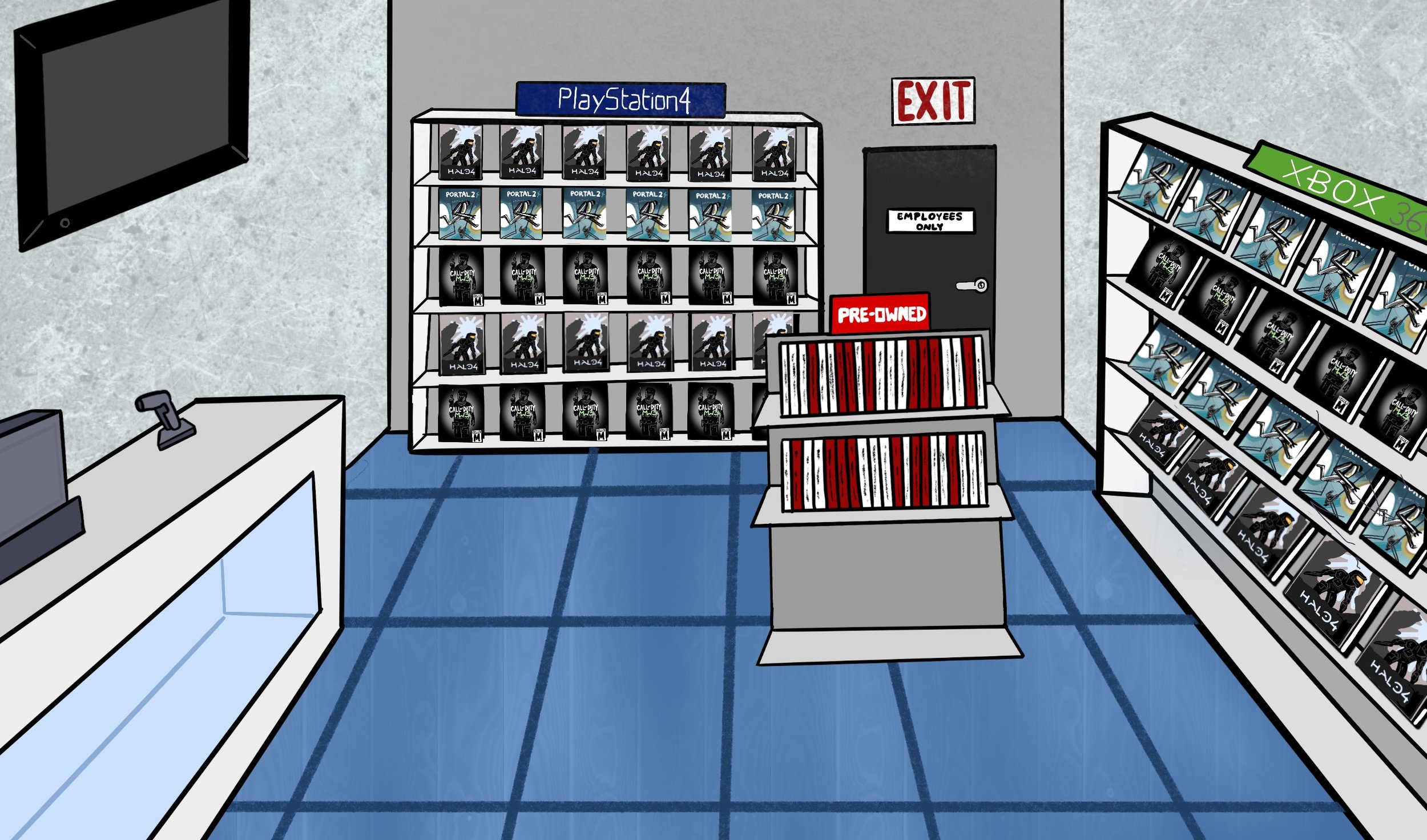 Kulas Gamestop Interior