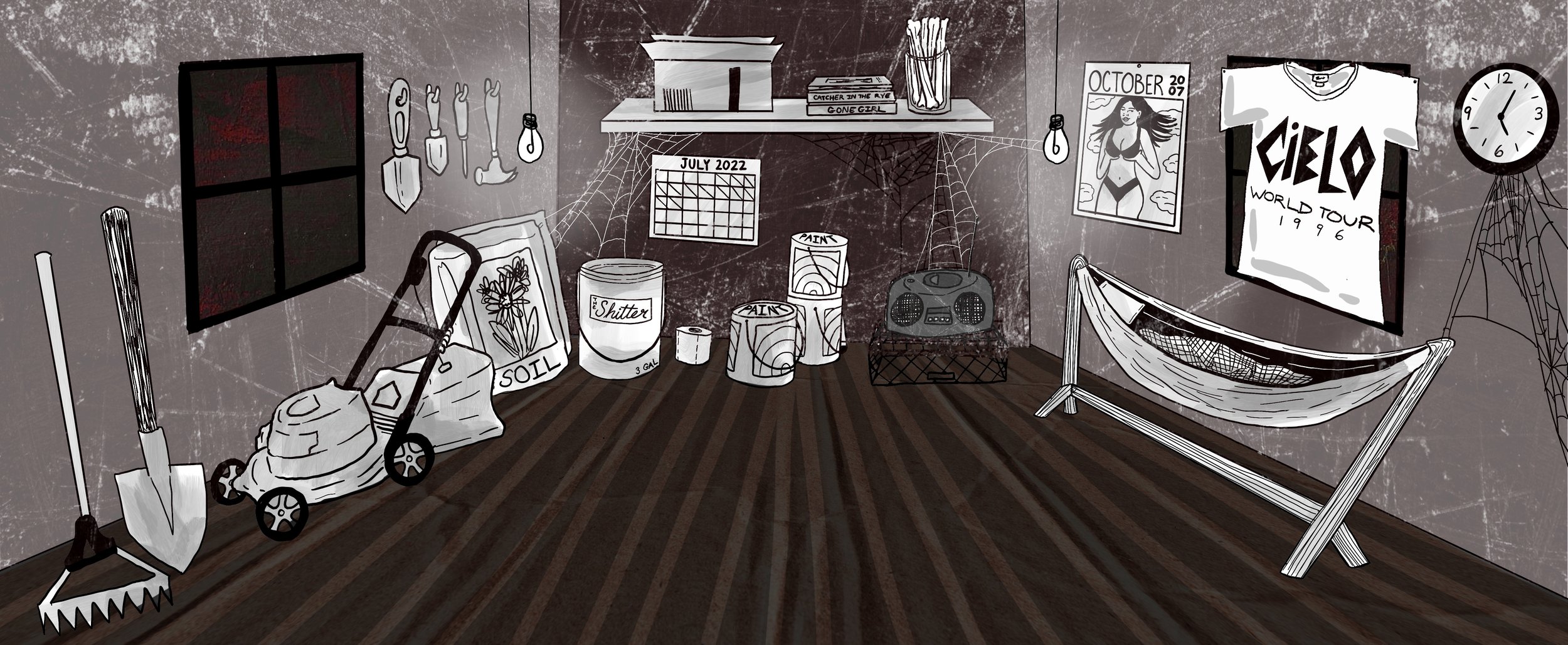 Gravedigger Shack Interior