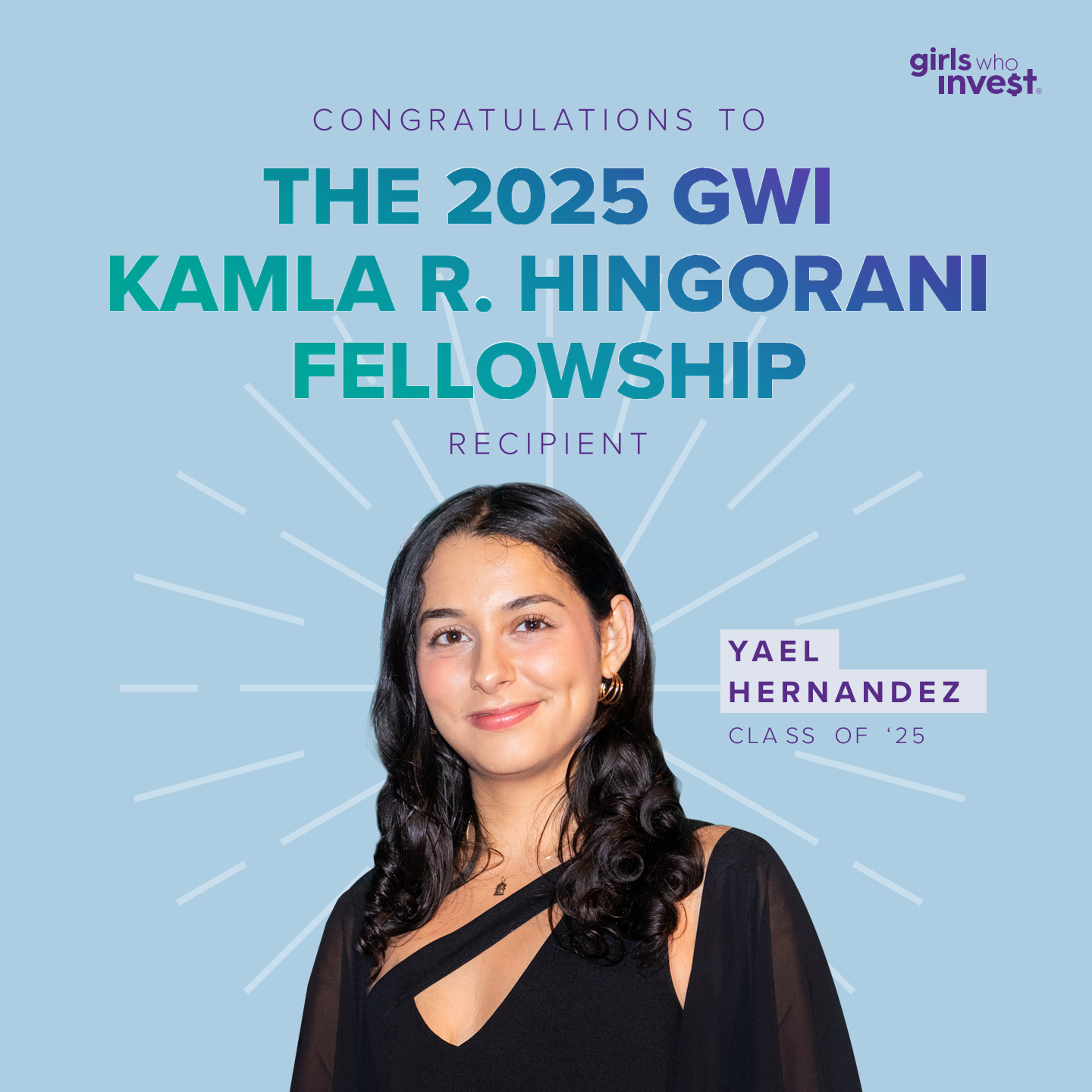 Meet Yael Hernandez, 2025 Kamla R. Hingorani Fellow