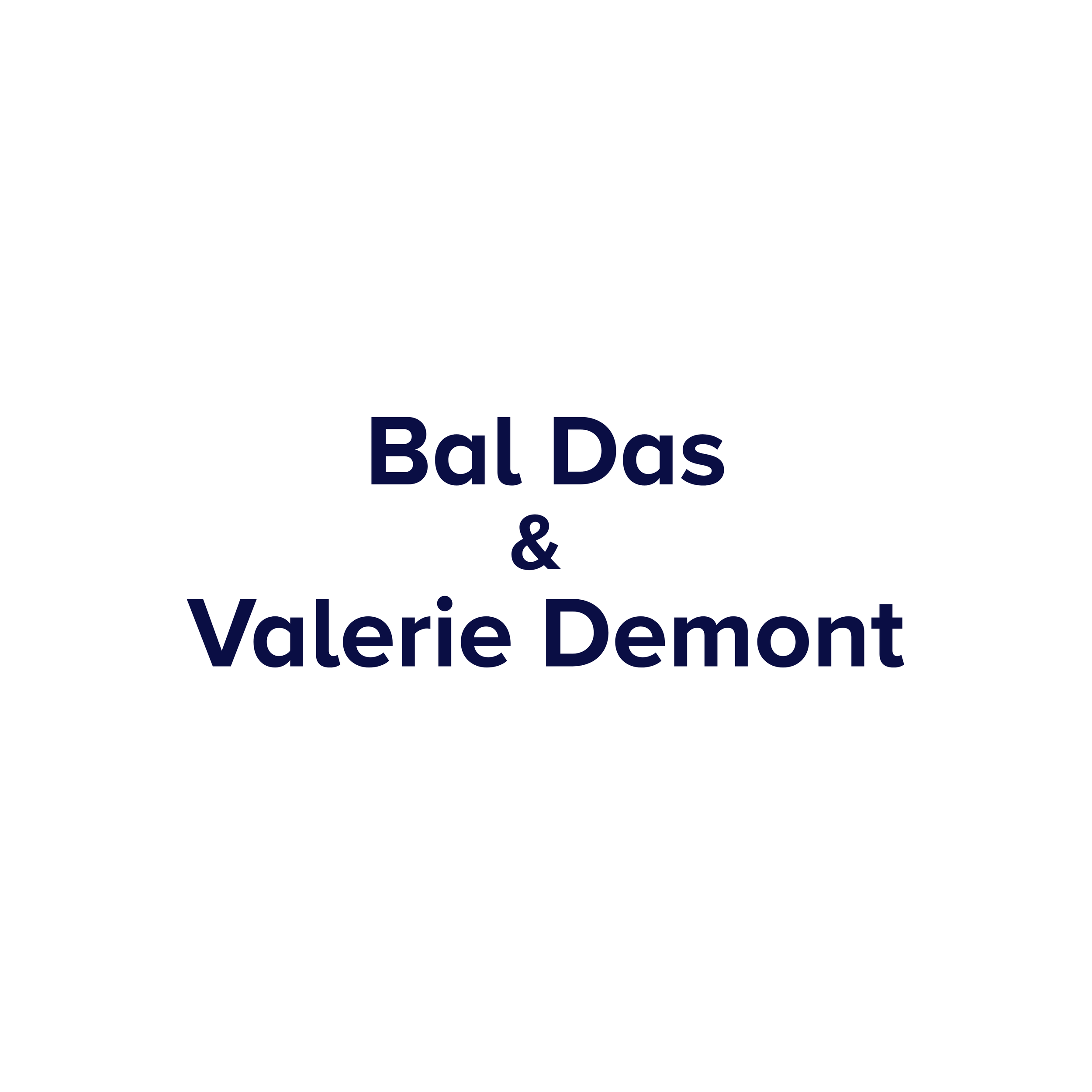 Bal Das & Valerie Demont