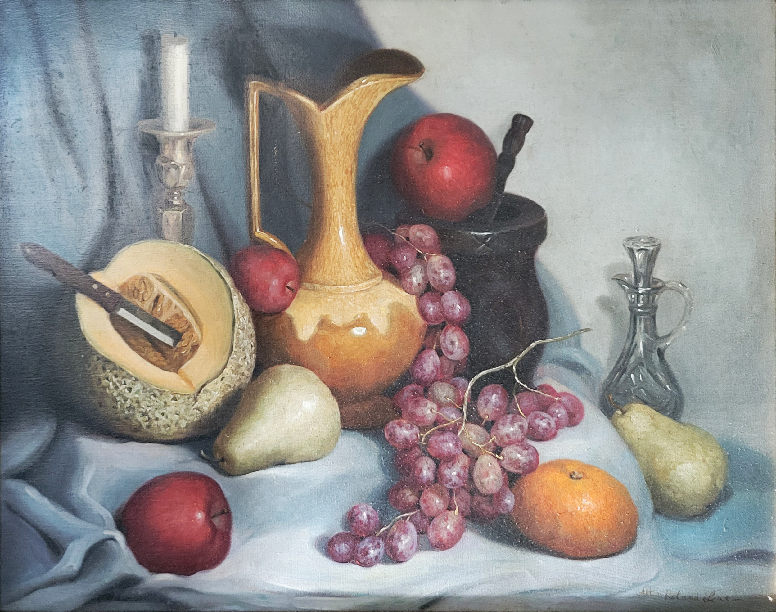 Still Life with Fruit 16x20 (~1970) Beth Moree Collection (6500) CROP.png