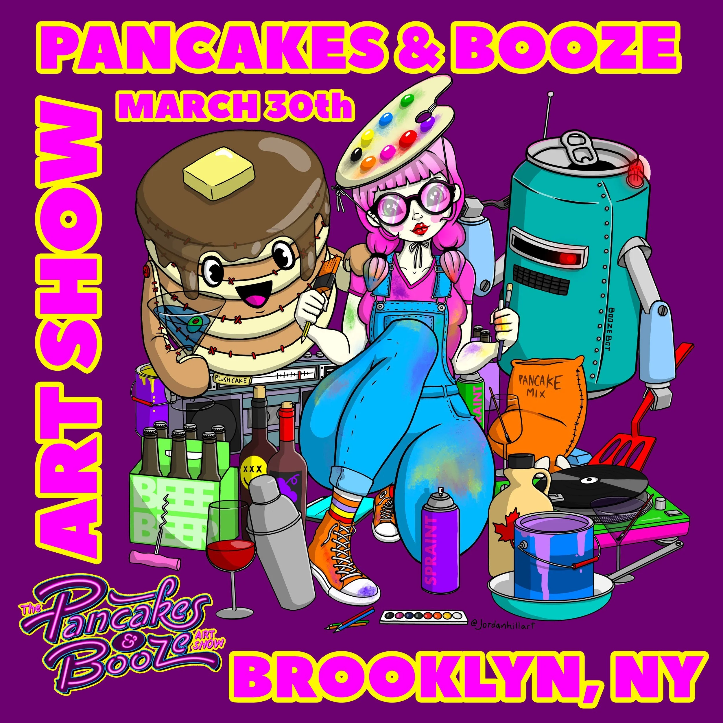 Pancakes and Booze Brooklyn