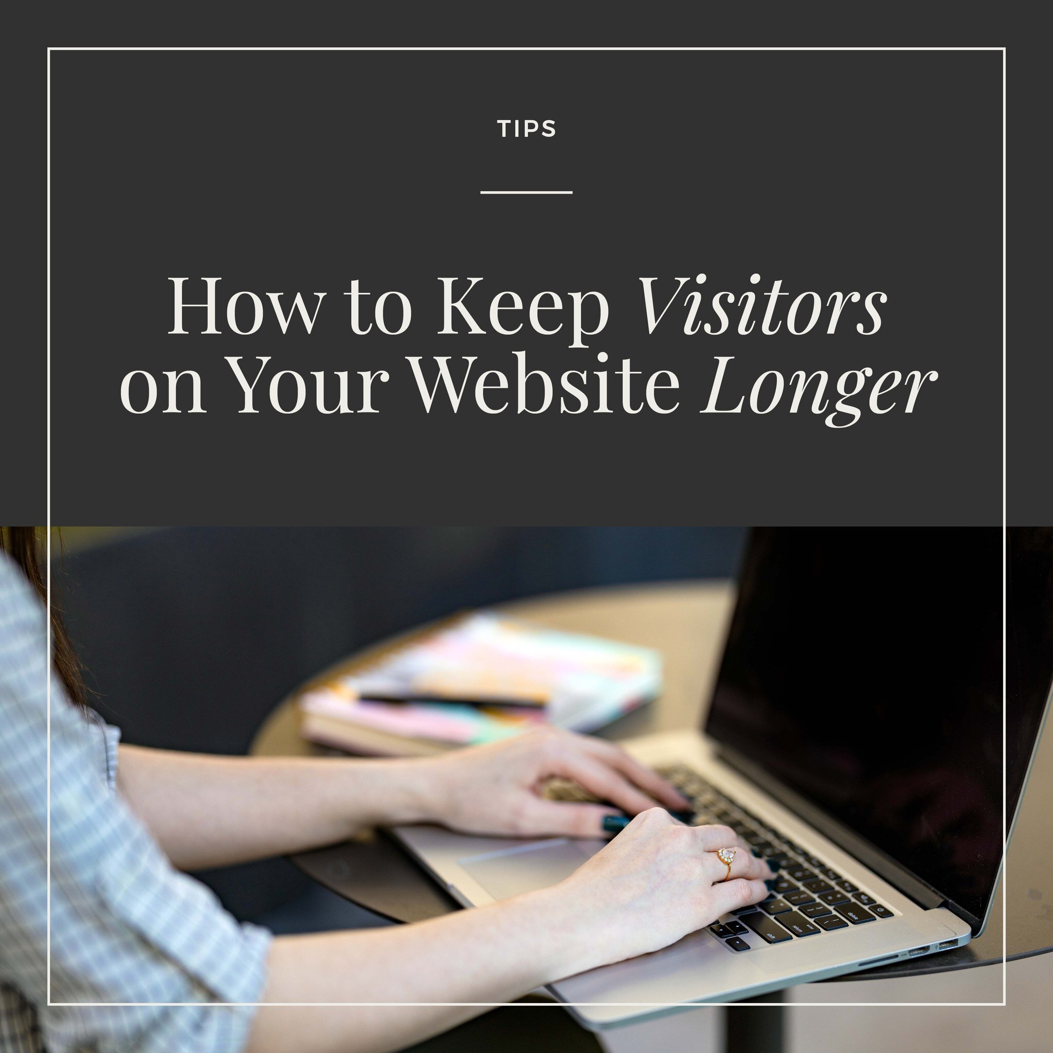 Every second counts when it comes to keeping visitors on your website. The longer they stay, the more likely they are to engage with your brand and convert into loyal customers, cha-ching!

Here are my top 4 tips for great user experience that keeps 