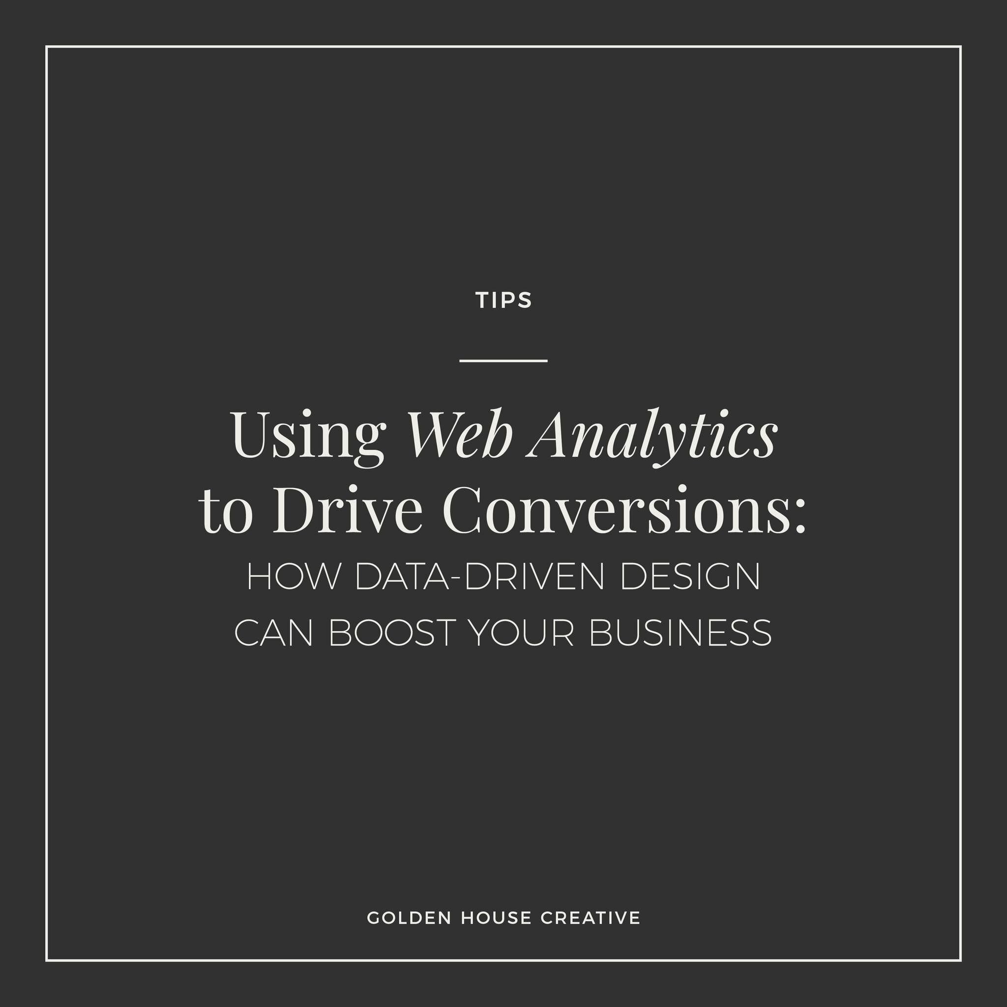 Want to boost your website&rsquo;s performance and increase conversions? Look no further than your web analytics! 🚀

By analyzing your website&rsquo;s data, you can gain valuable insights into user behavior and make data-driven decisions to improve 