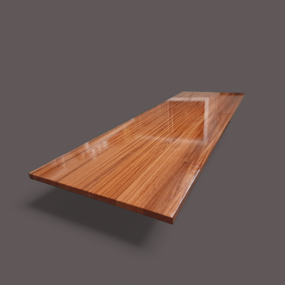 Sapele Mahogany Edge Grain Countertop