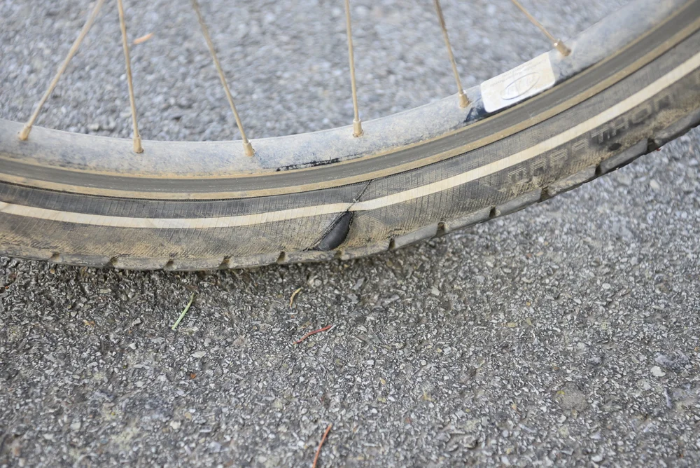 Torn Tire