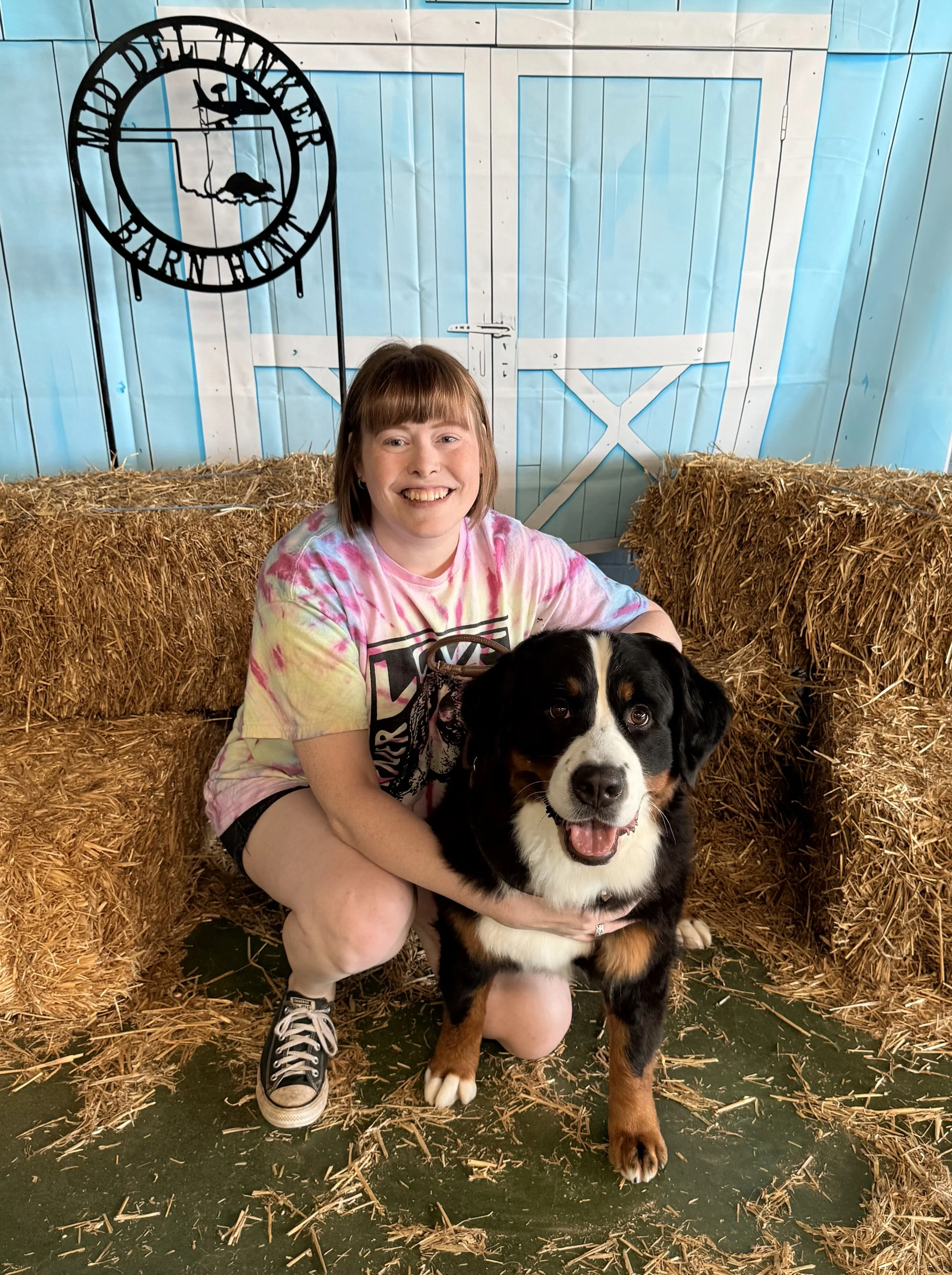 Ava & Erin at Barnhunt
