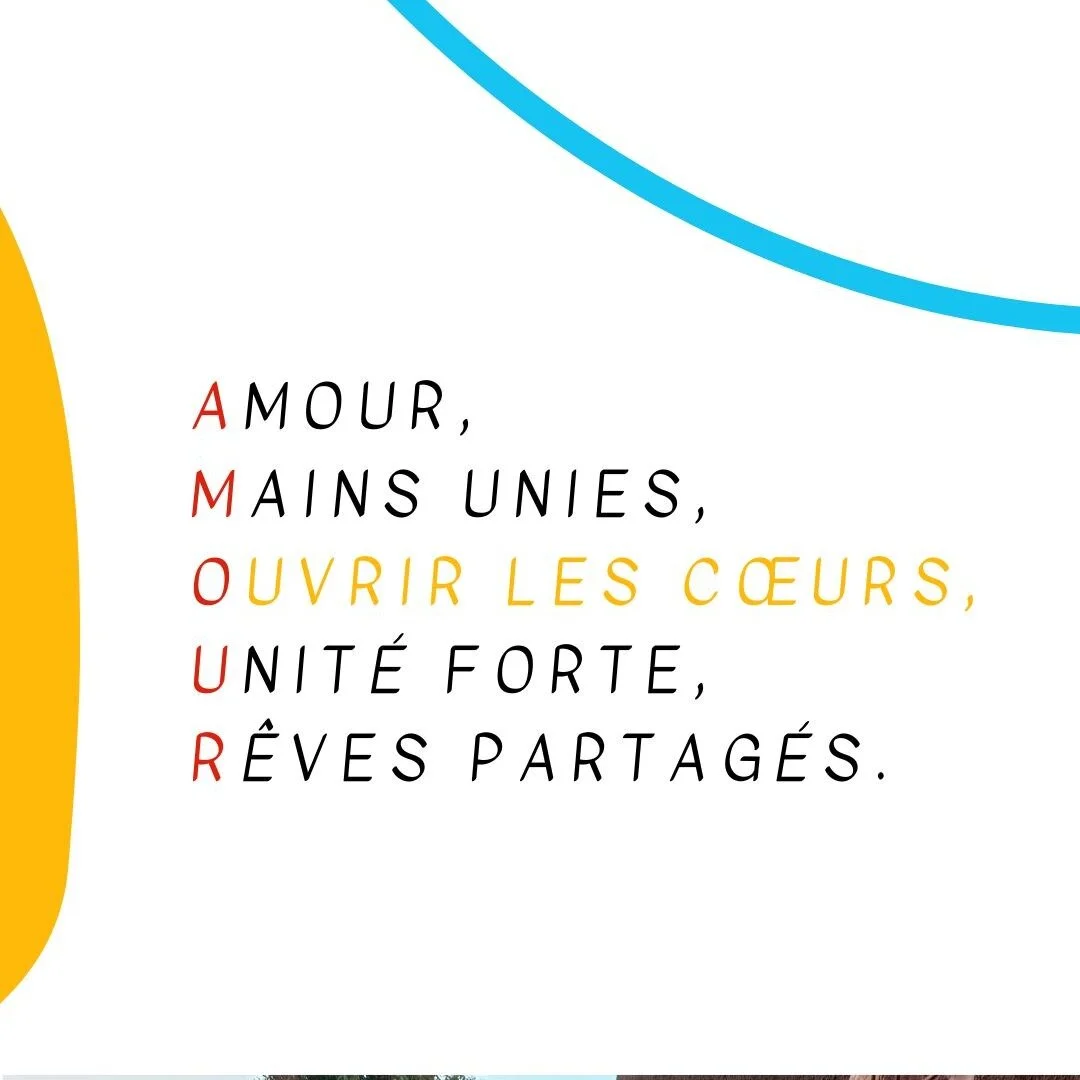 🌈 &quot;Amour, Mains Unies, Ouvrir les C&oelig;urs, Unit&eacute; Forte, R&ecirc;ves Partag&eacute;s&quot; - un acrostiche qui c&eacute;l&egrave;bre l'humanit&eacute; partag&eacute;e en cette Journ&eacute;e Internationale pour l'&eacute;limination de