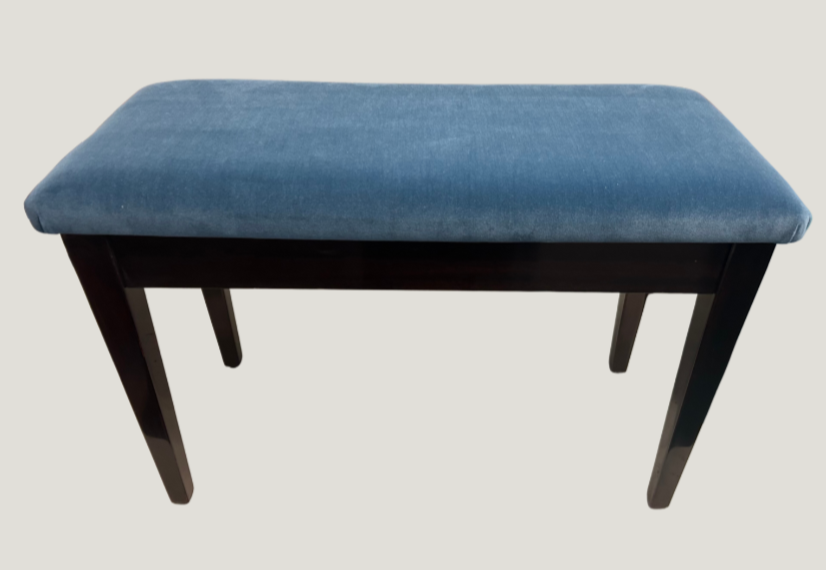 New foam and velvet upping the comfort for this piano stool