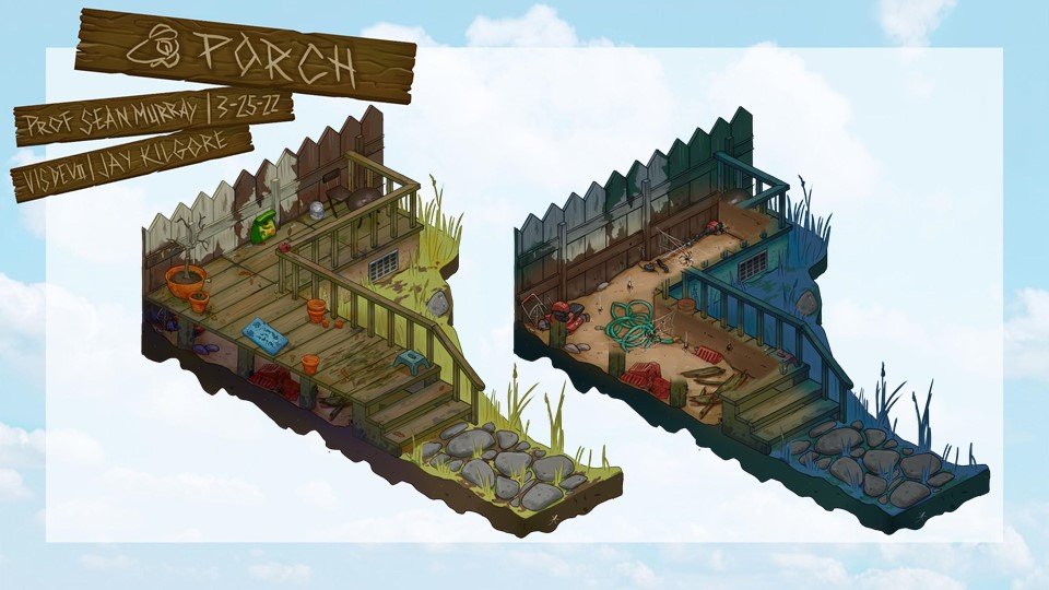 Isometric Game Level