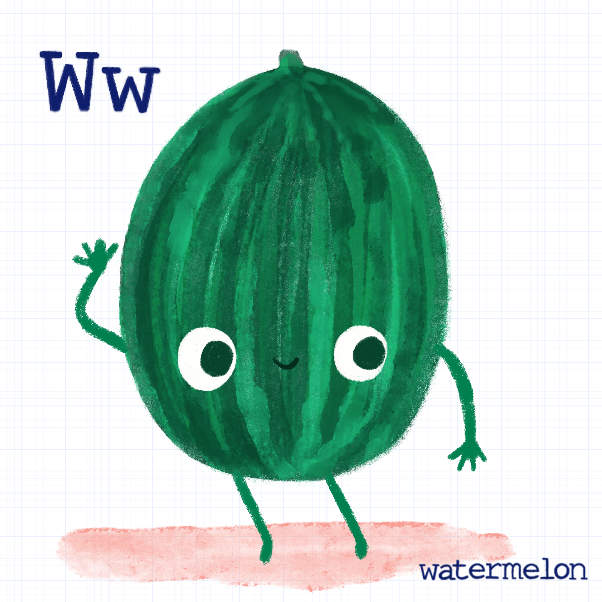 W is for Watermelon