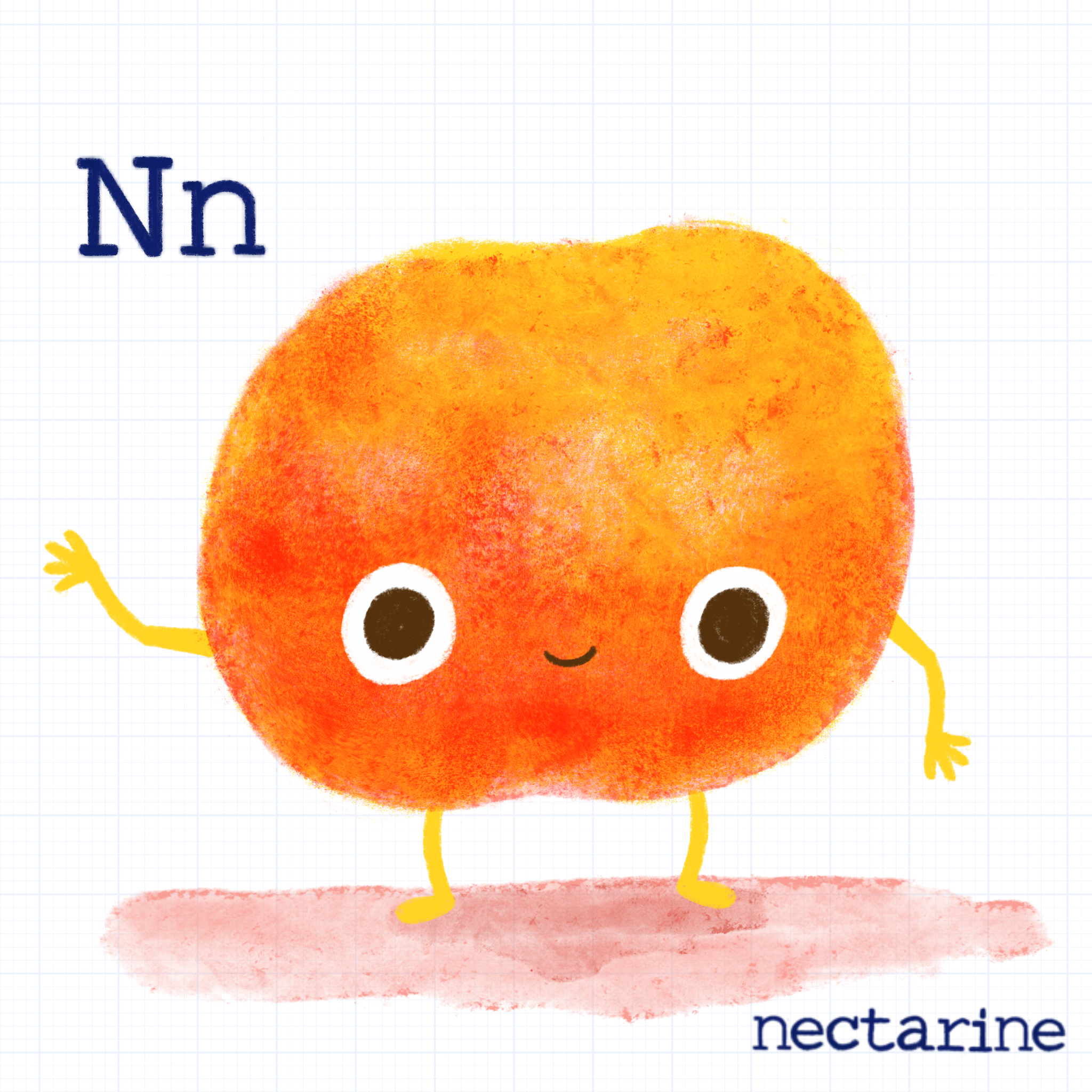 N is for Nectarine