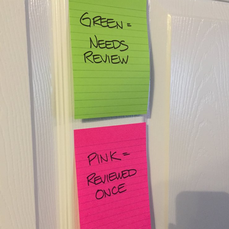 A simple coding system for big decluttering projects