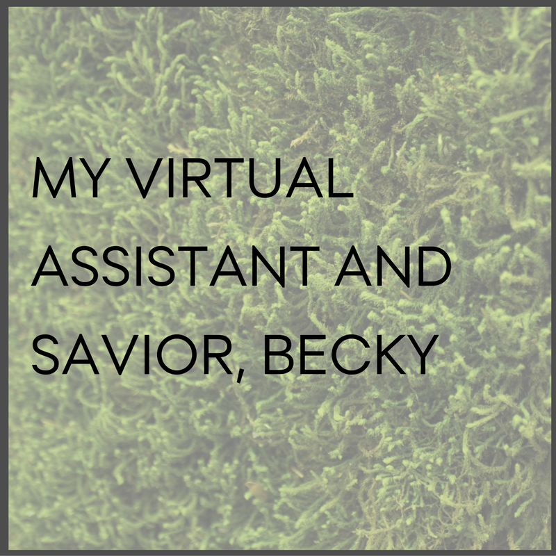 My Virtual Assistant and Savior, Becky