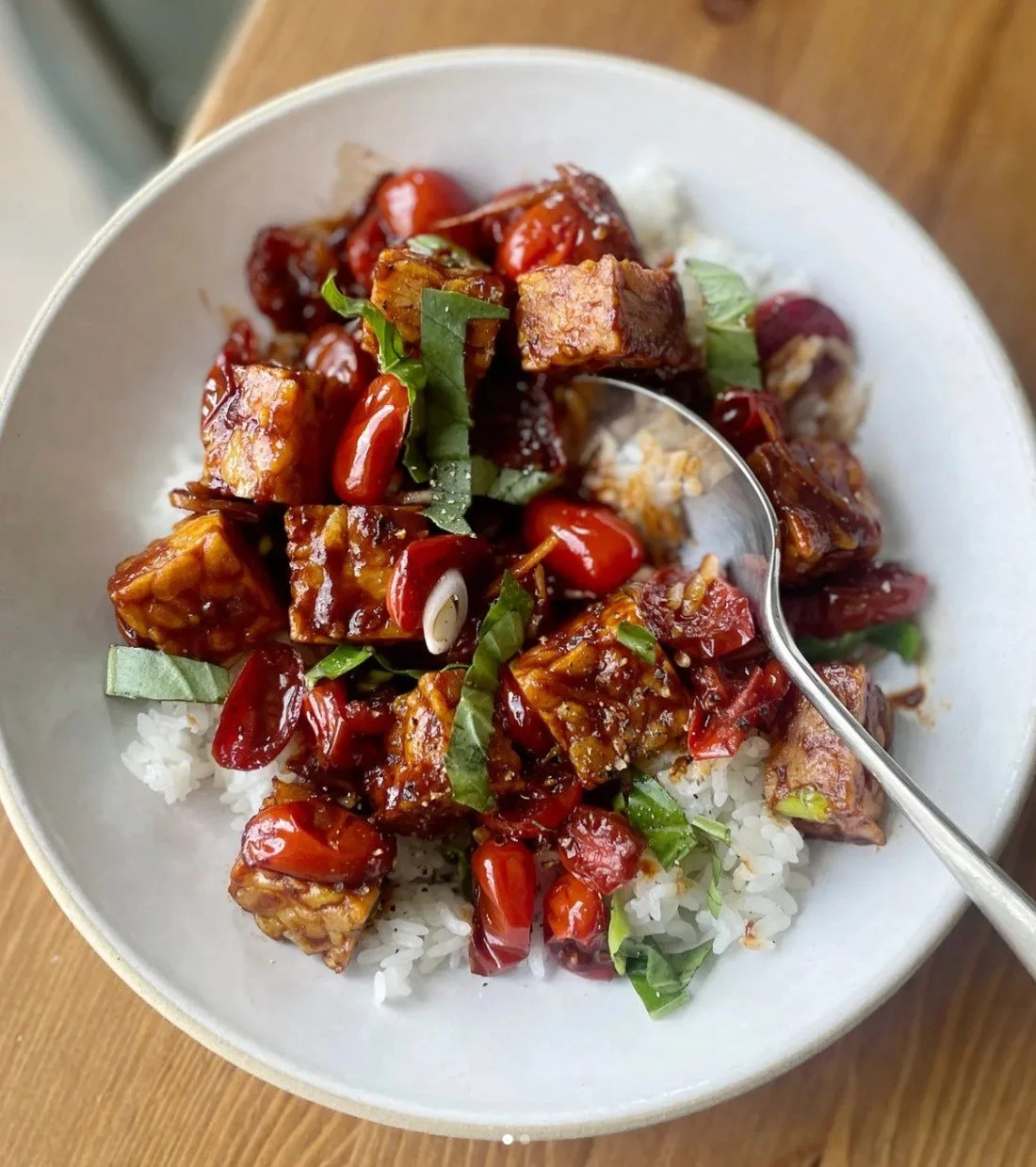Tomato Basil tempeh
