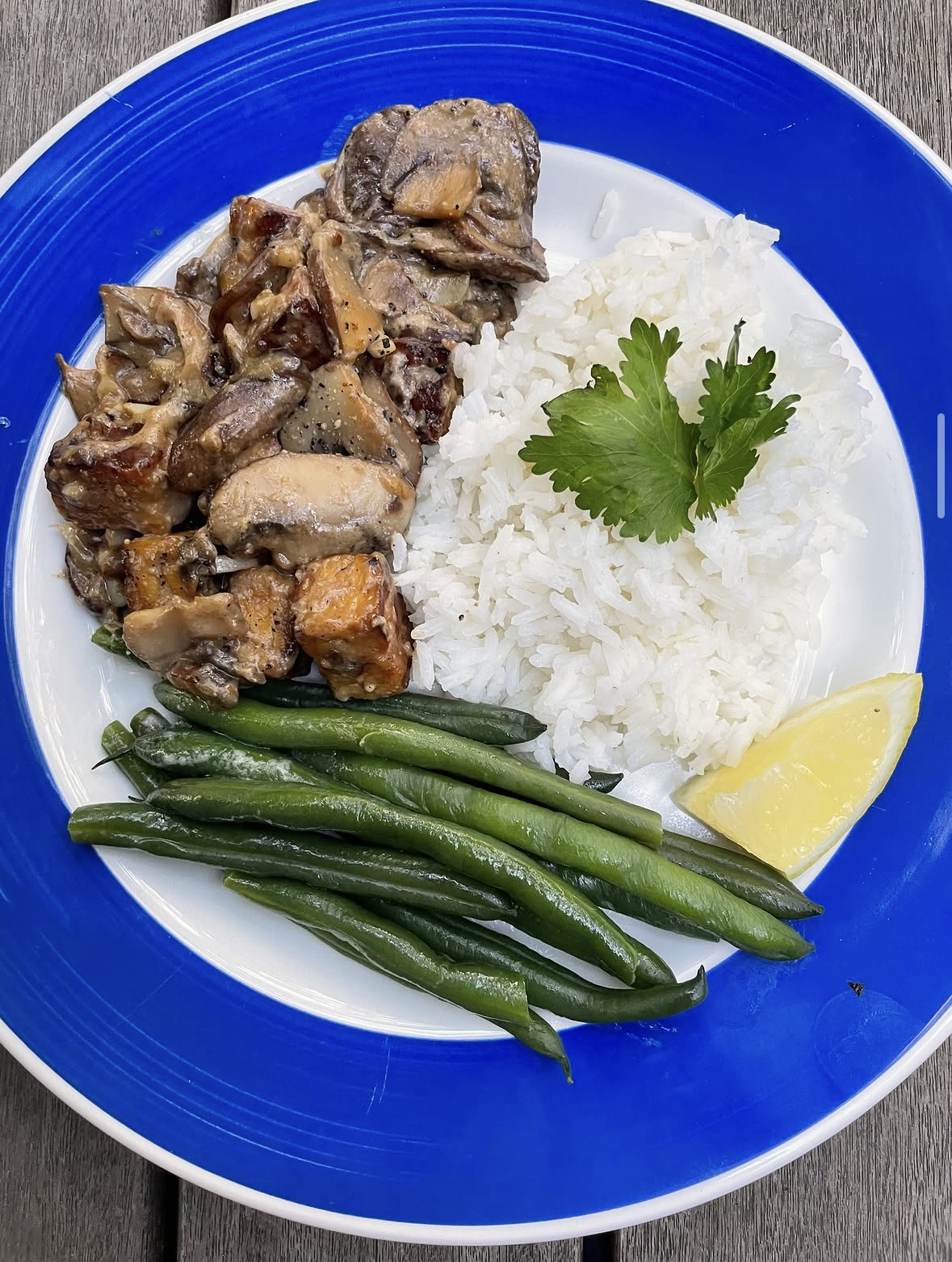 Creamy Mushroom and Tempeh
