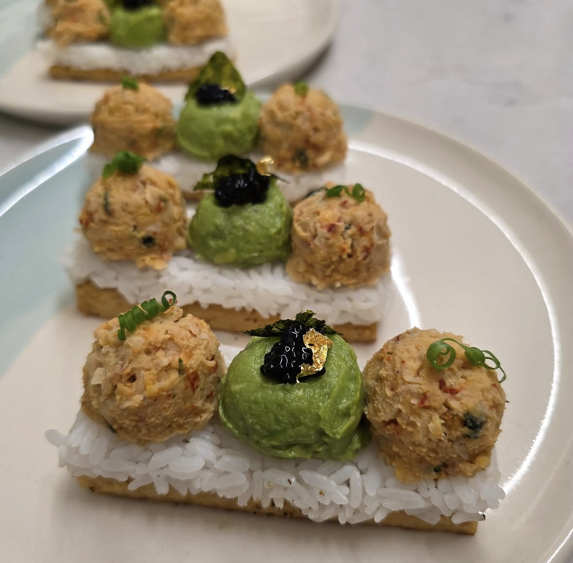 Tempeh Sushi Cake