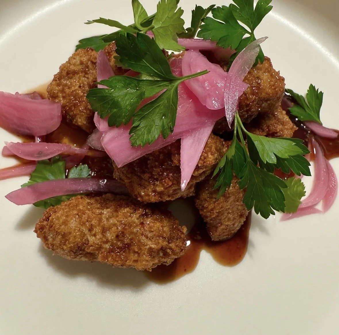 Japanese BBQ Crispy Tempeh