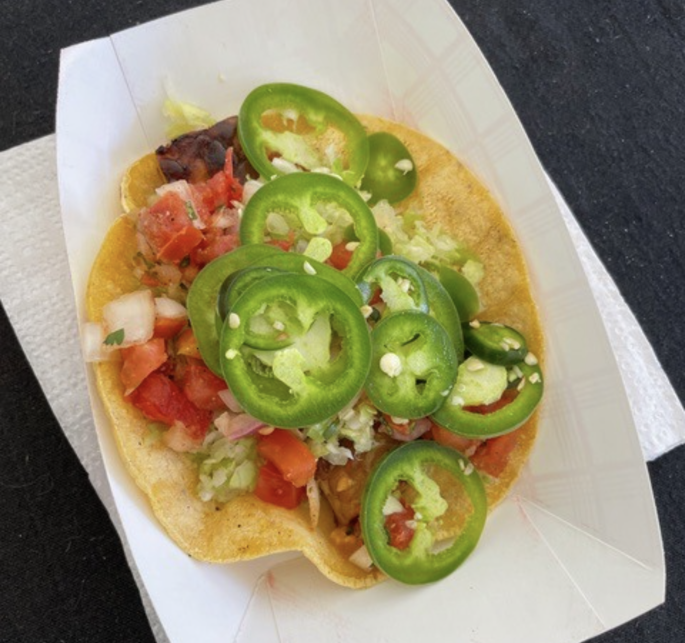 Salsa Shack Tempeh Tacos