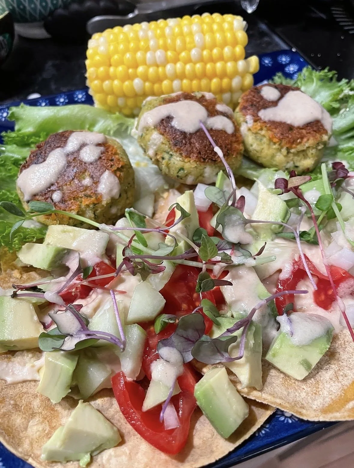 Tempeh Falafel