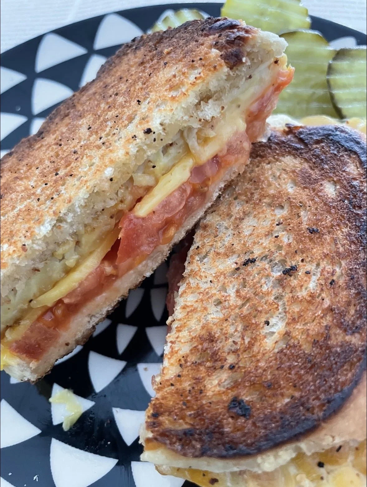 Tempeh Grilled Cheese