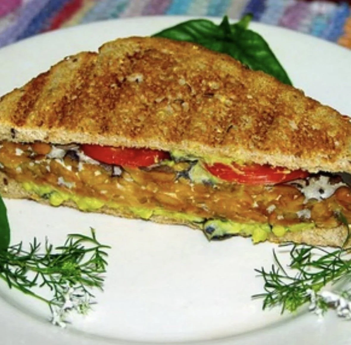 Betsy’s Tempeh Panini