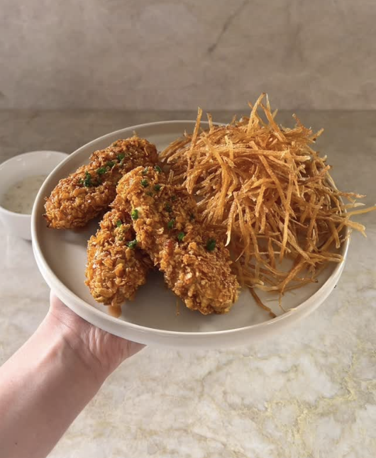 Hot Honey Tempeh Tenders