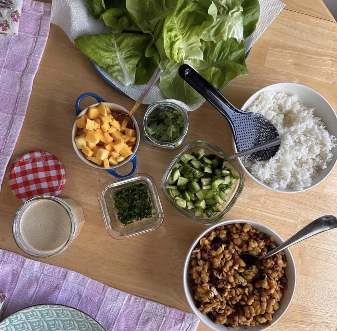 Tempeh Lettuce Wraps