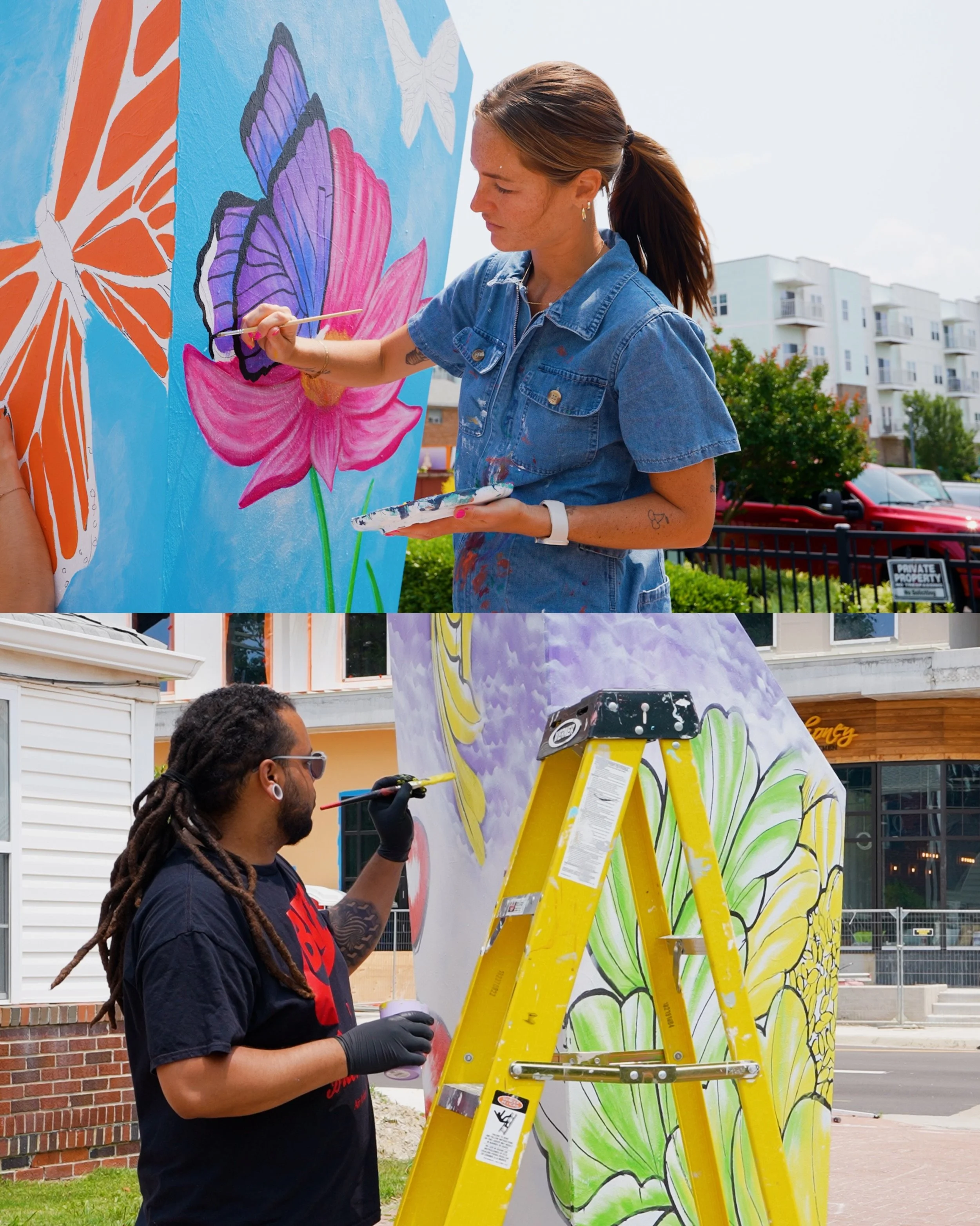 TBT to the 2025 VB Street Art Festival in the @thevibecreativedistrict 🎨

Looking forward to being back next weekend to capture the 2026 festival and document these incredible artists in their element as they bring more color, creativity, and commun