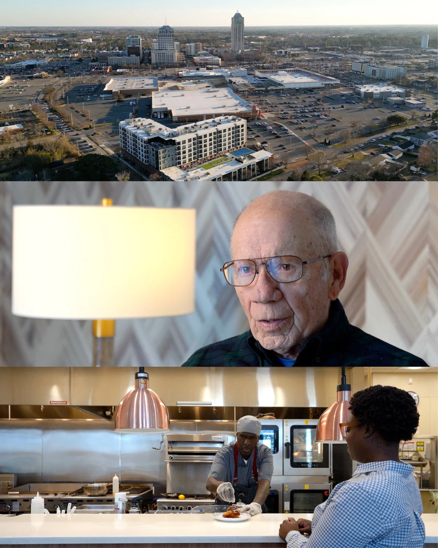 Frames from a recent project for Aviva Pembroke, a retirement community in Town Center, Virginia Beach.

Modern marketing is increasingly driven by authentic storytelling, intentional strategy, and content designed for long-term multi-platform use. ?