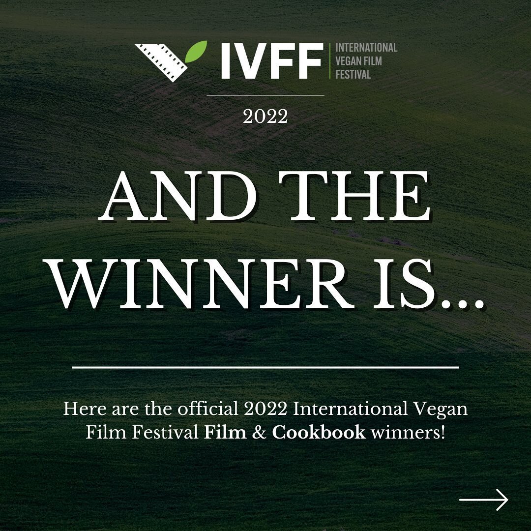 We are so excited to announce our 2022 festival winners!! THANK YOU to all of the filmmakers and cookbook authors who entered! 💚
.
.
.
#veganfilmfest #veganfilmfestival #filmfestival #veganfilm #vegandocumentary #documentary #vegan #vegancontentcrea