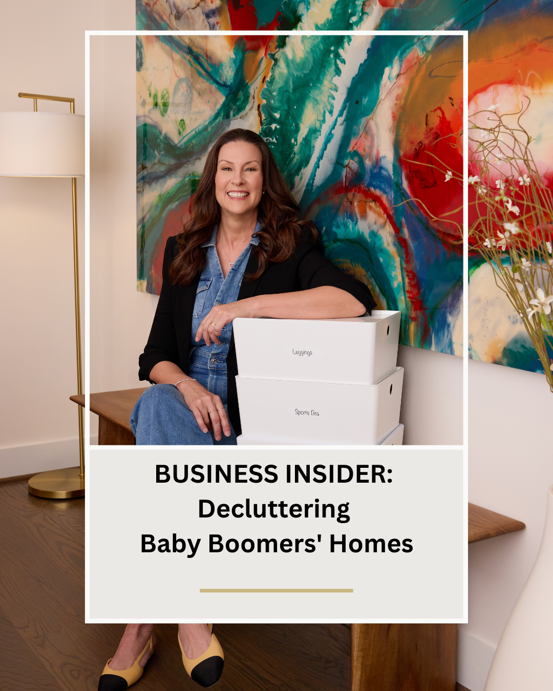 Featured in Business Insider, The Emotional Side of Letting Go OF THINGS